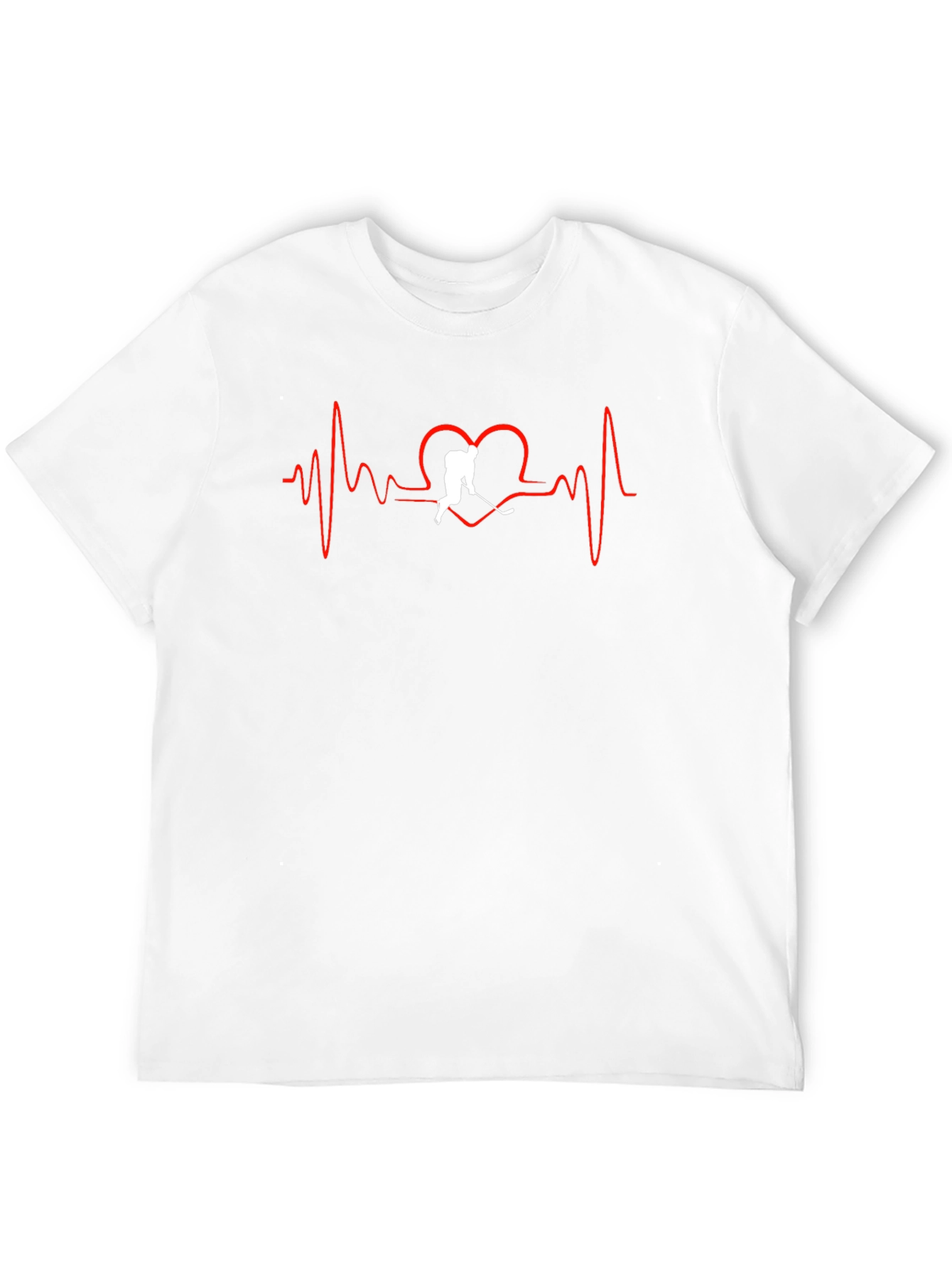 Hockey Heartbeat T-Shirt - Passion on Display