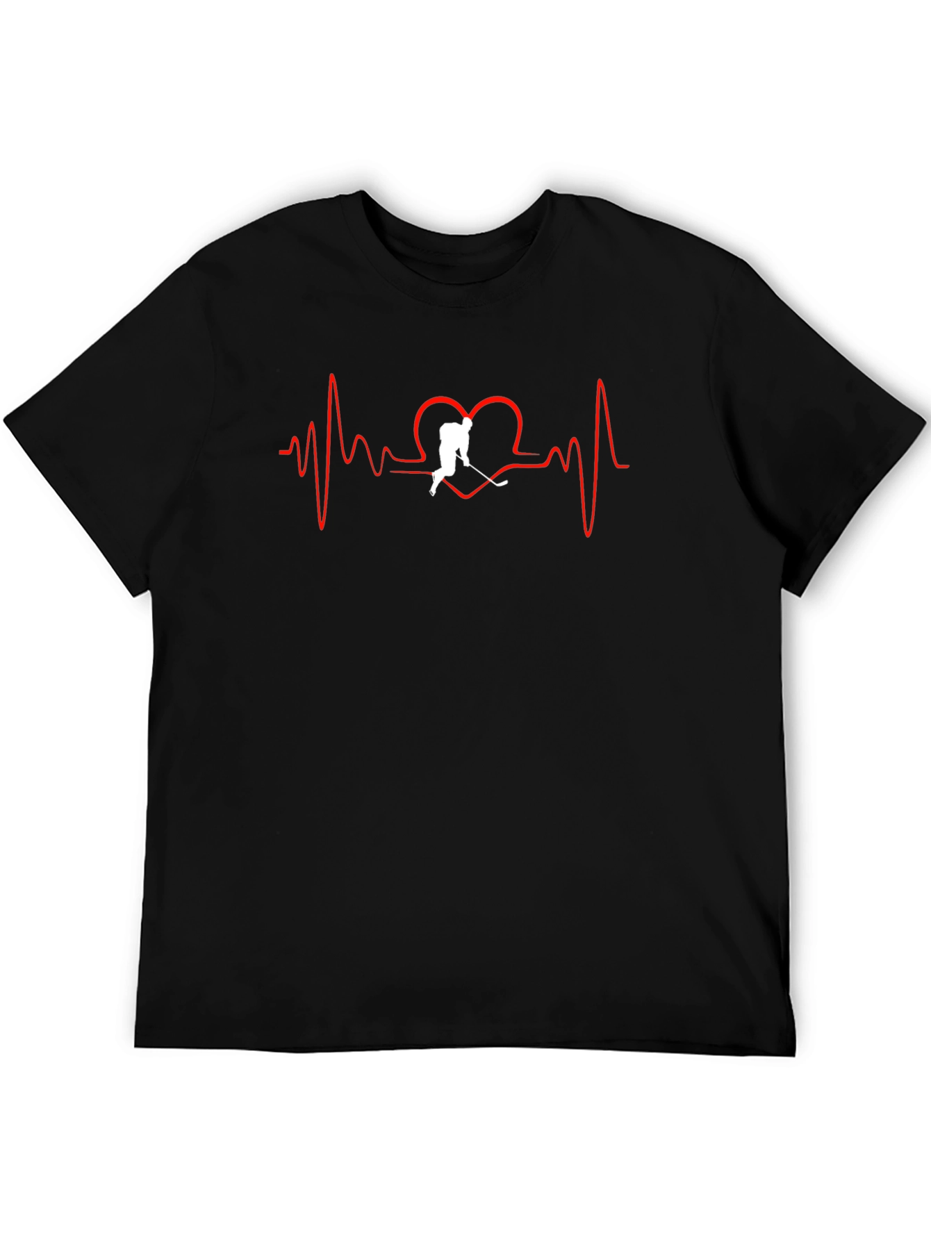 Hockey Heartbeat T-Shirt - Passion on Display