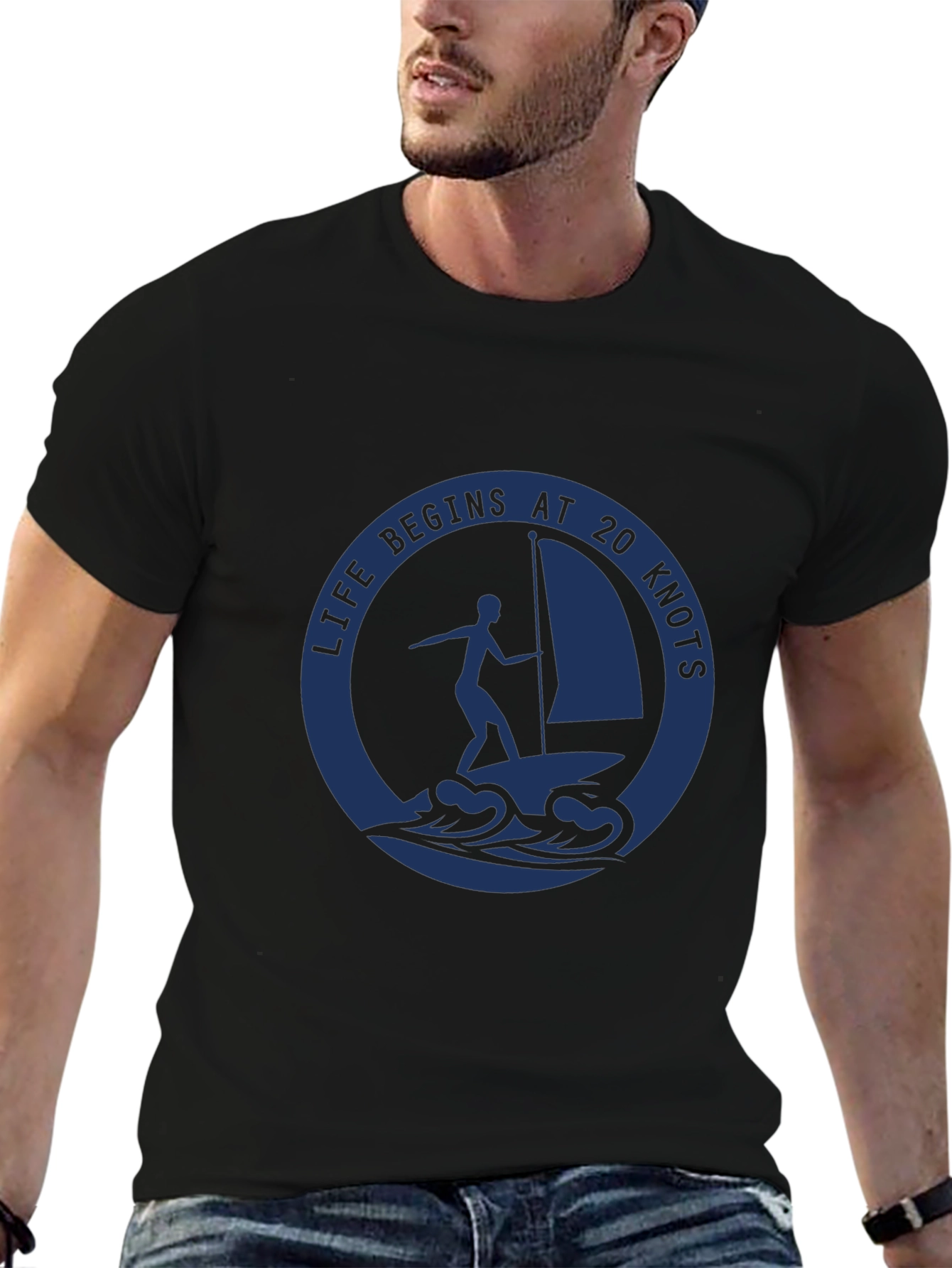 Life Begins at 20 Knots T-Shirt