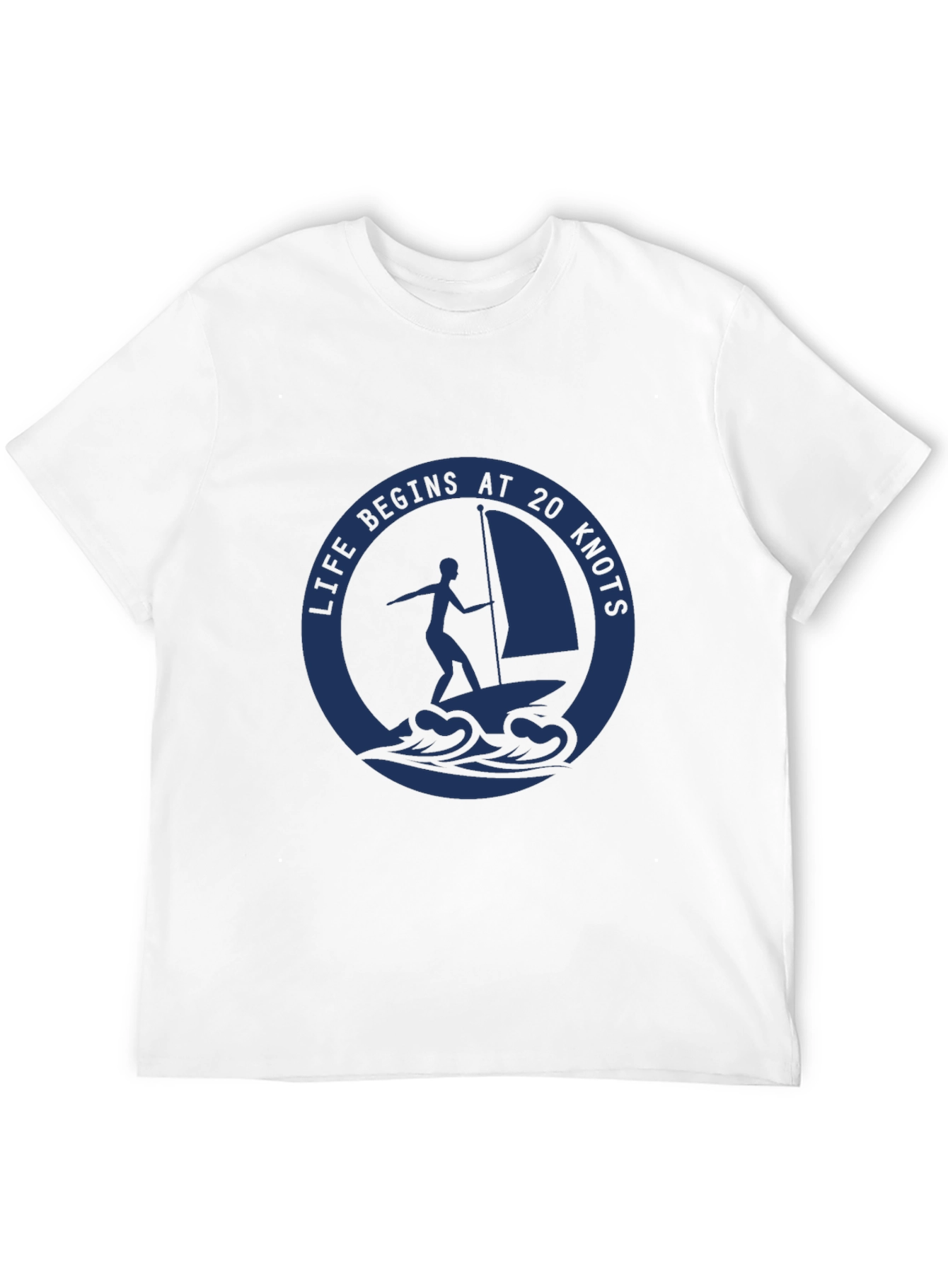 Life Begins at 20 Knots T-Shirt