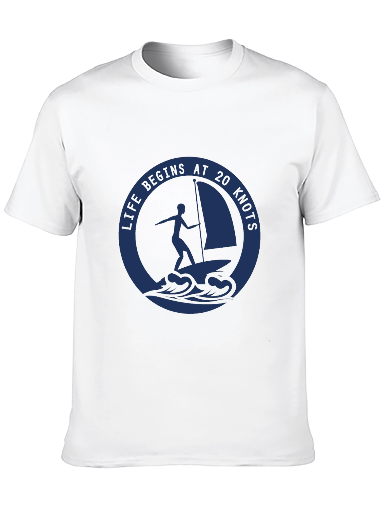 Life Begins at 20 Knots T-Shirt