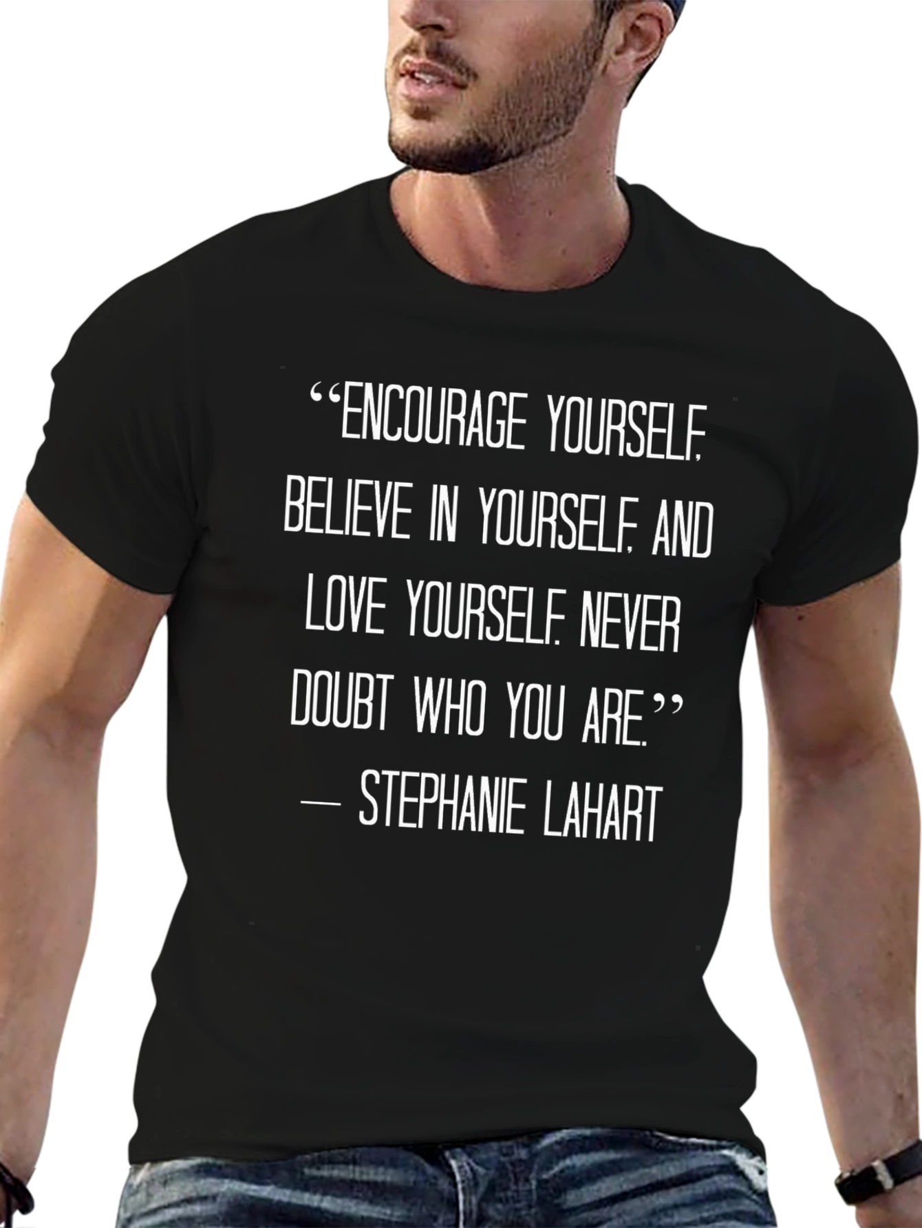 Inspirational Quote T-Shirt - Believe in Yourself
