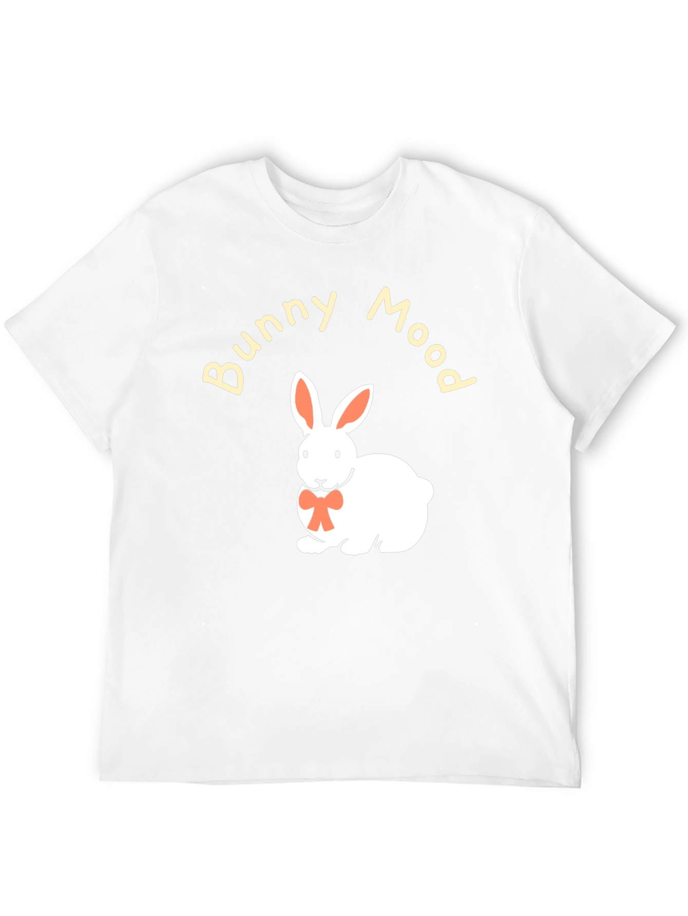 Bunny Mood Black T-Shirt