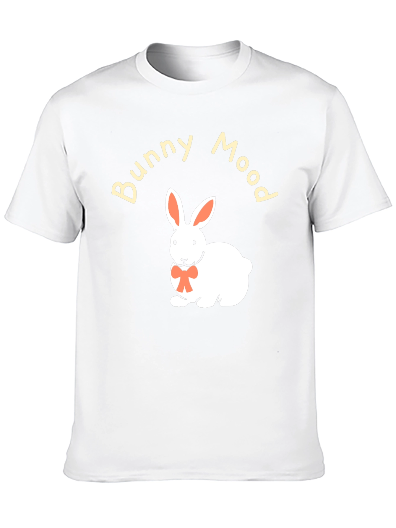 Bunny Mood Black T-Shirt