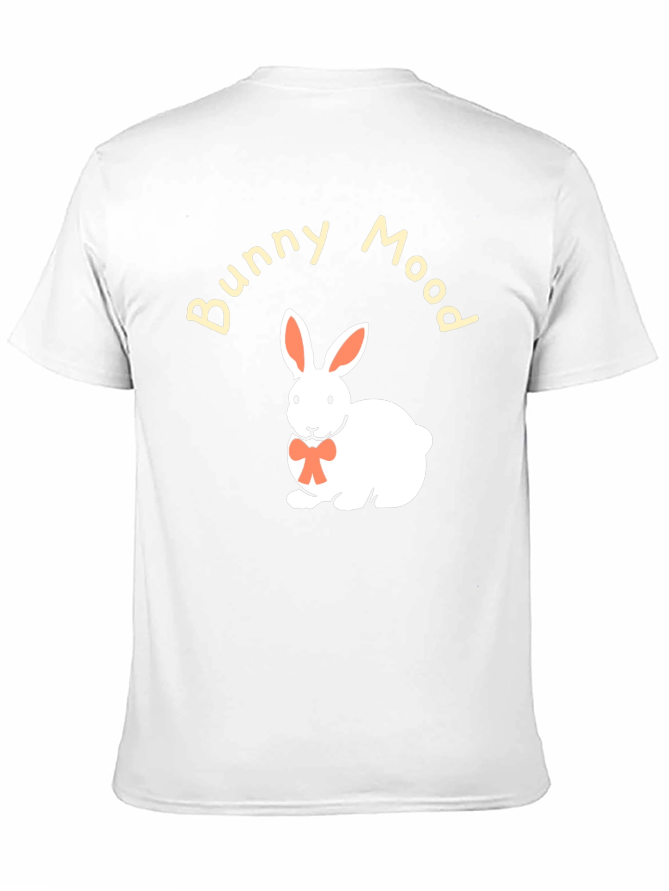 Bunny Mood Black T-Shirt