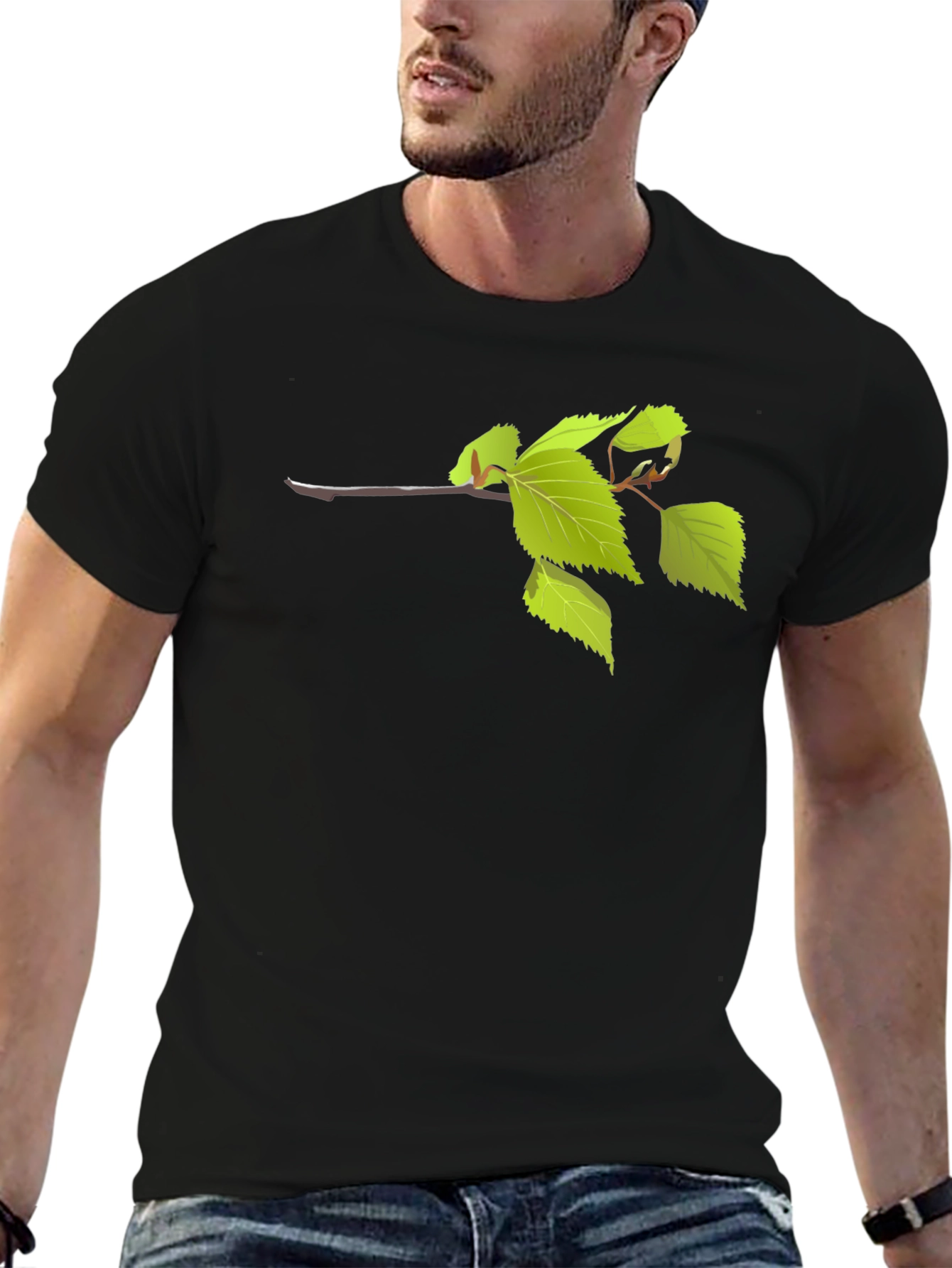 Nature Branch Graphic T-Shirt - Casual Comfort