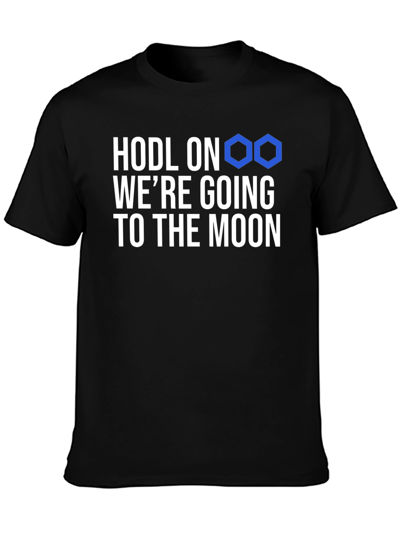 HODL On Crypto T-Shirt - Moon Bound!