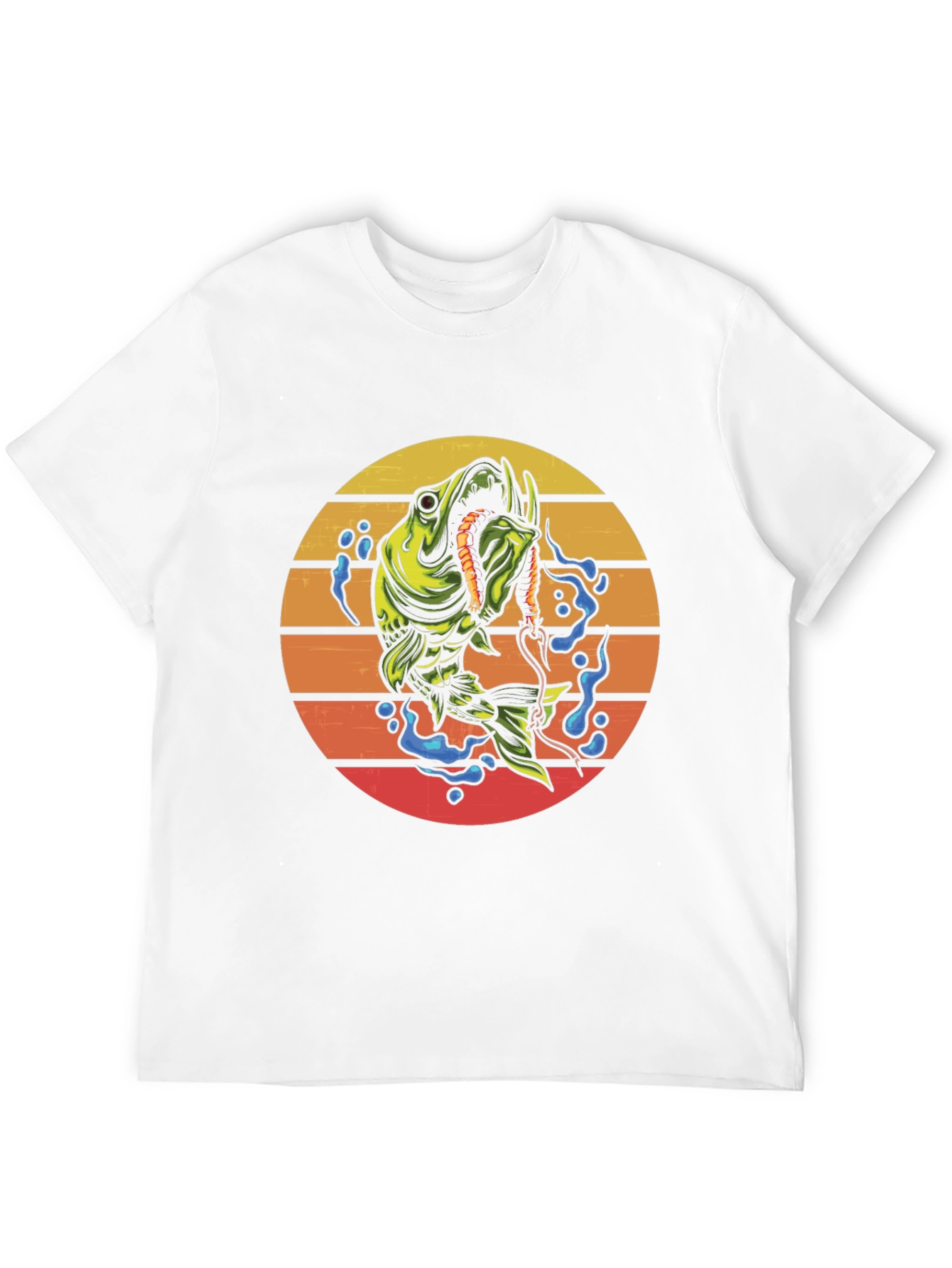 Fishing Sunset T-Shirt - Fishermans Catch Tee