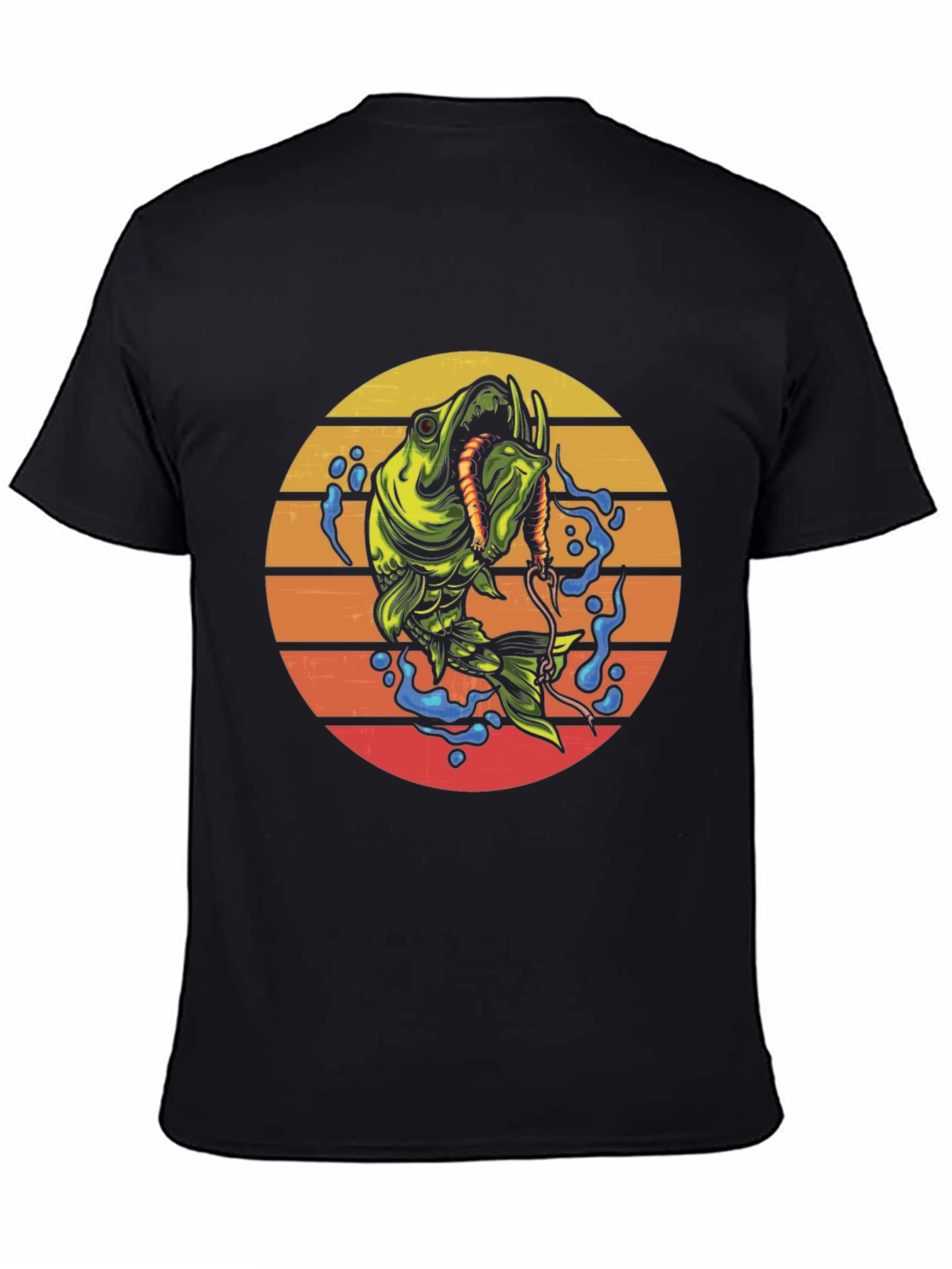 Fishing Sunset T-Shirt - Fishermans Catch Tee