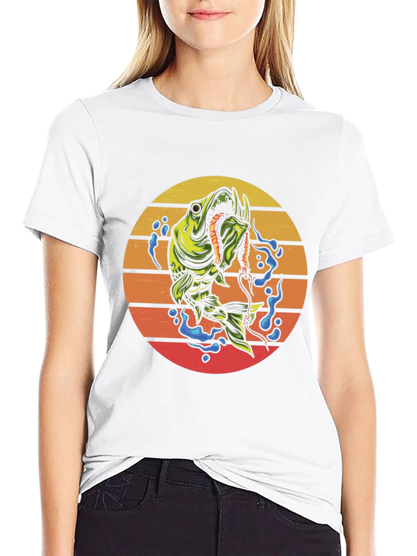 Fishing Sunset T-Shirt - Fishermans Catch Tee