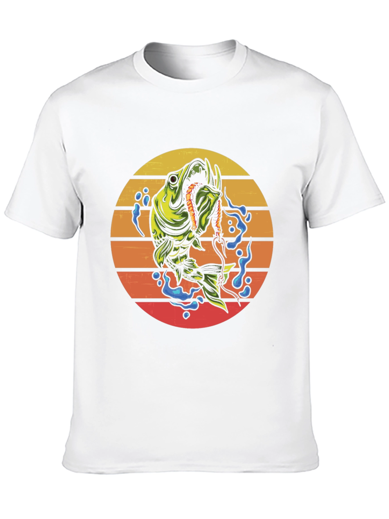 Fishing Sunset T-Shirt - Fishermans Catch Tee