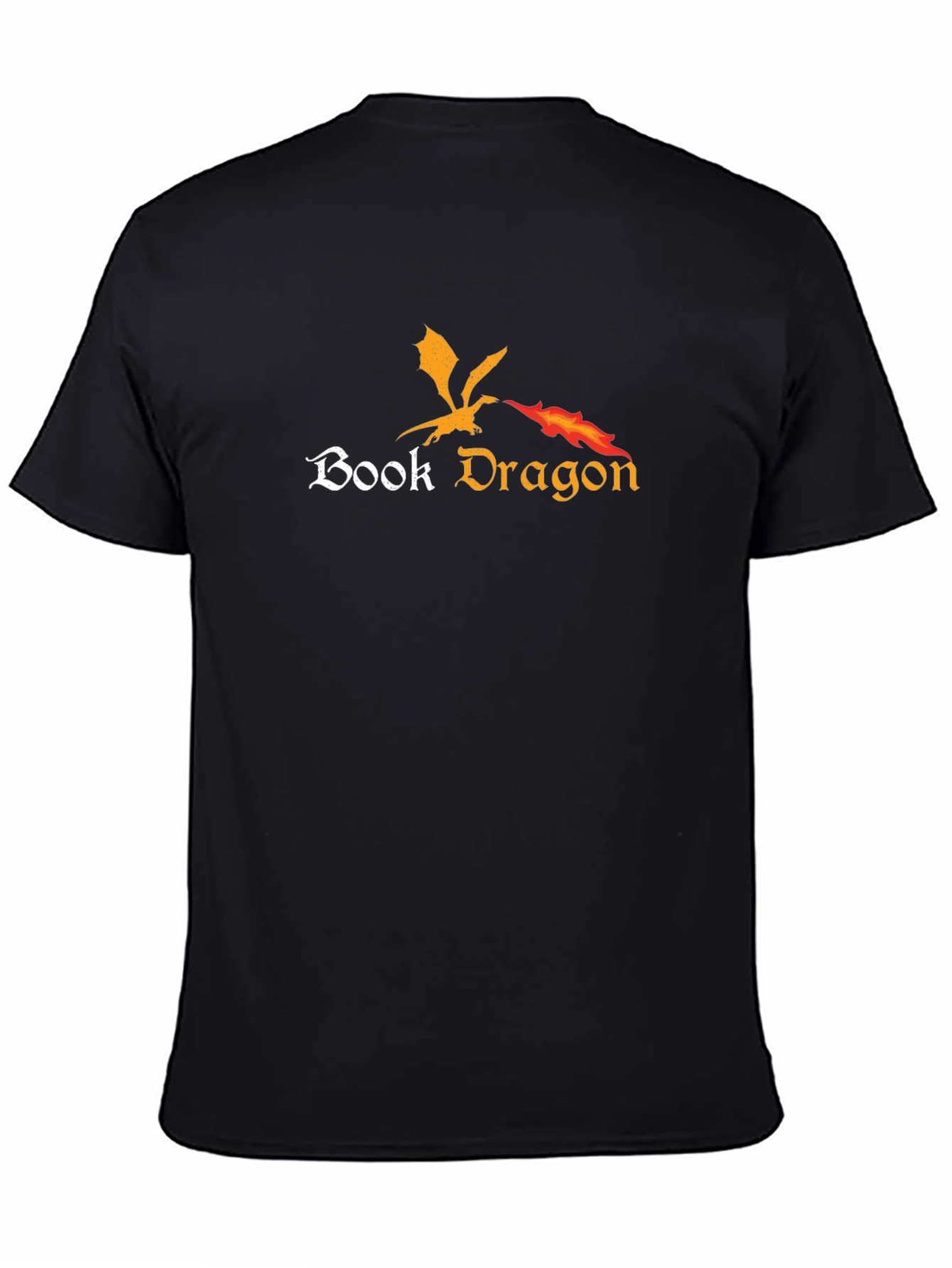 Book Dragon T-Shirt - Fantasy Reader Tee