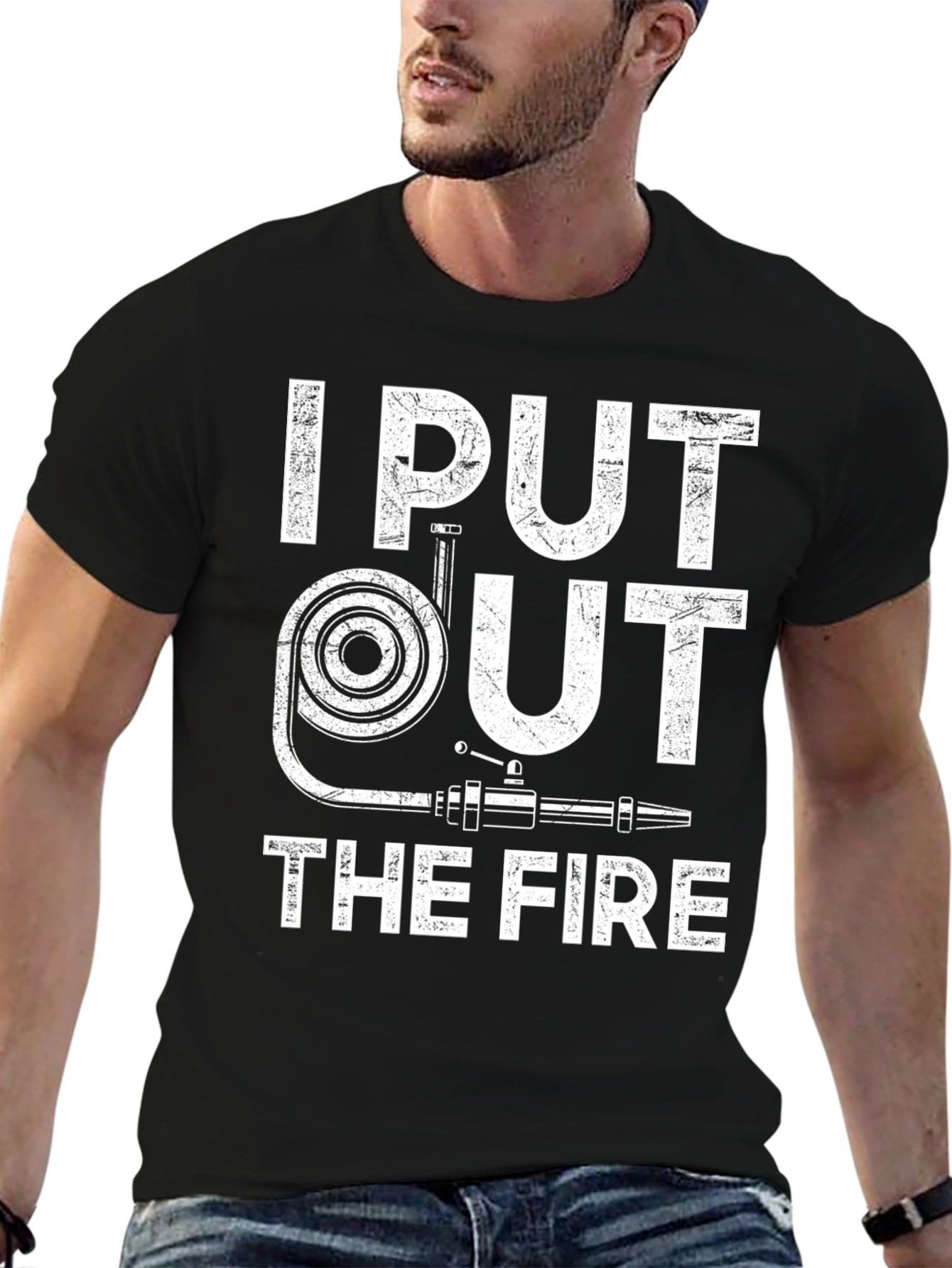 Firefighter T-Shirt - I Put Out The Fire