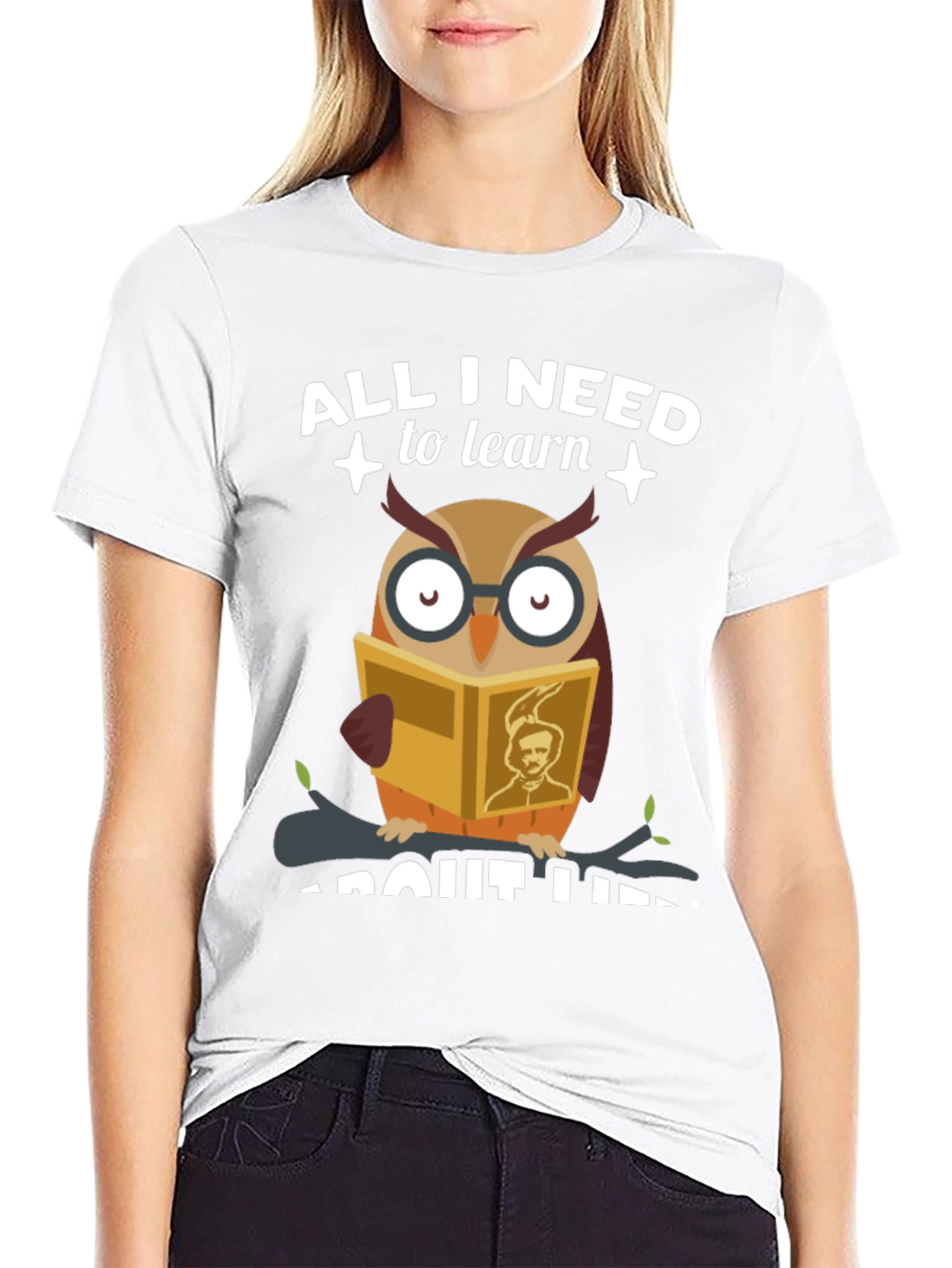 All I Need to Learn Owl T-Shirt