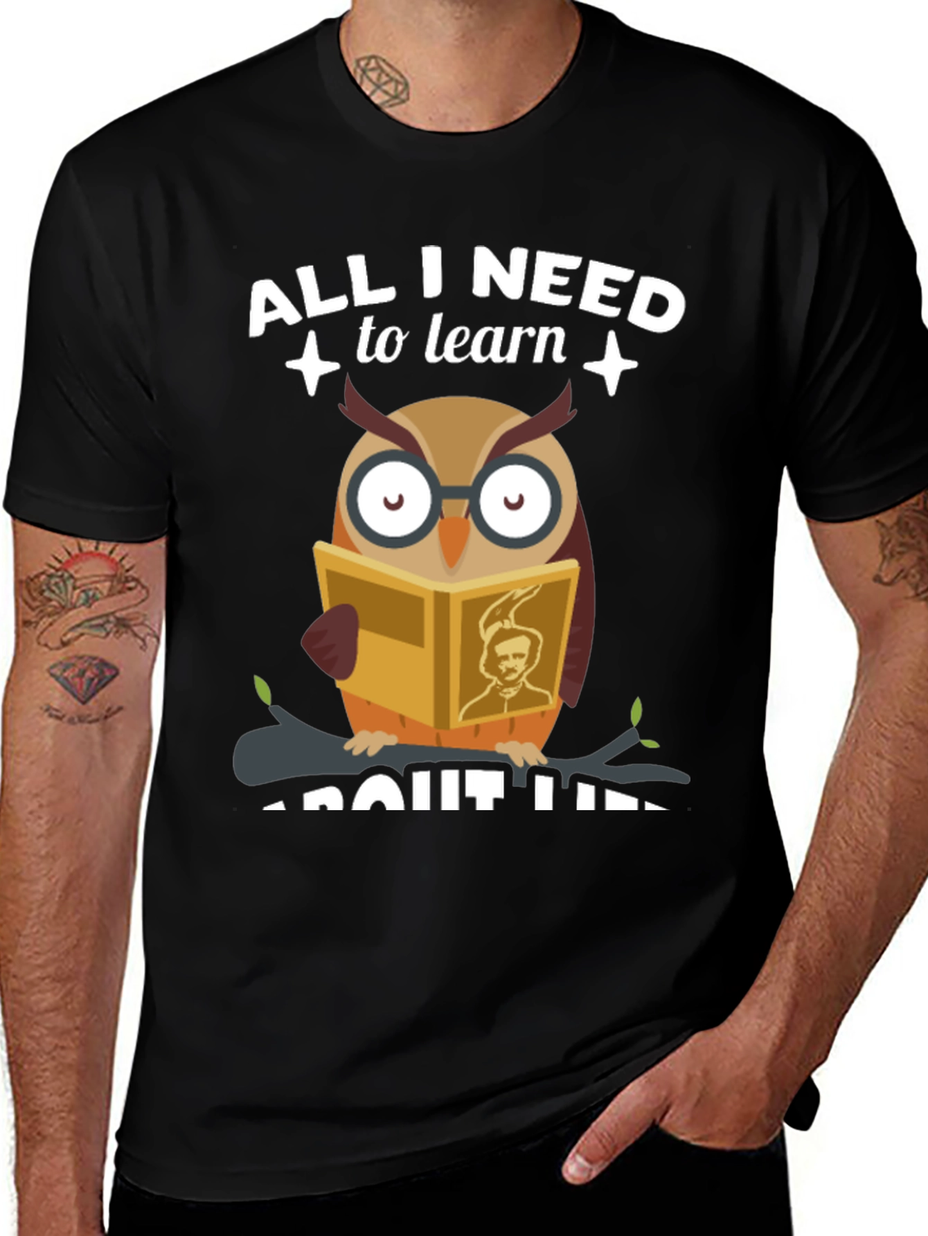 All I Need to Learn Owl T-Shirt