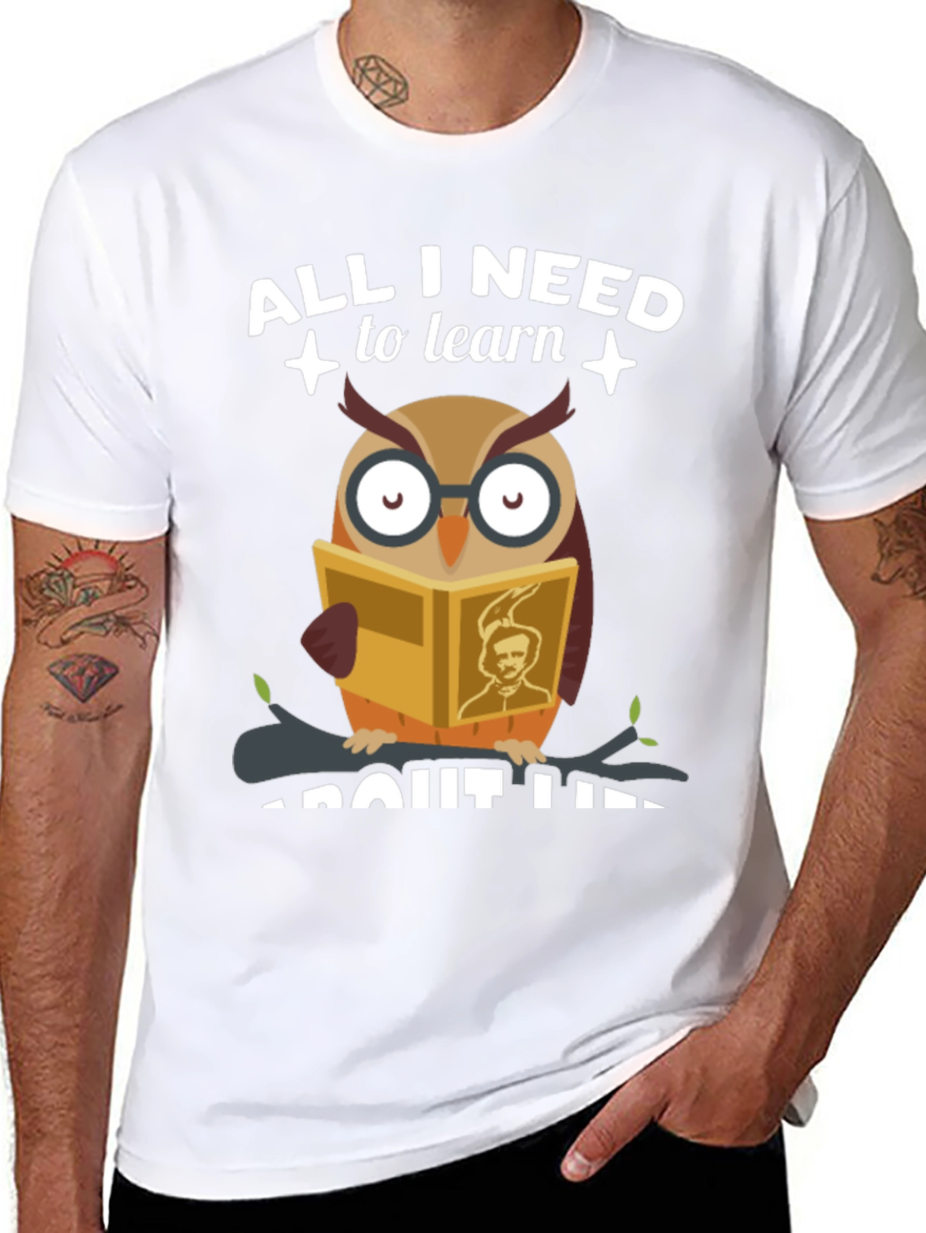 All I Need to Learn Owl T-Shirt