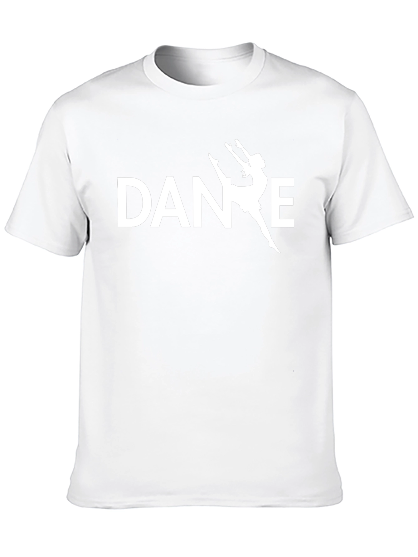 Dance Silhouette Graphic Tee - Black Unisex T-Shirt