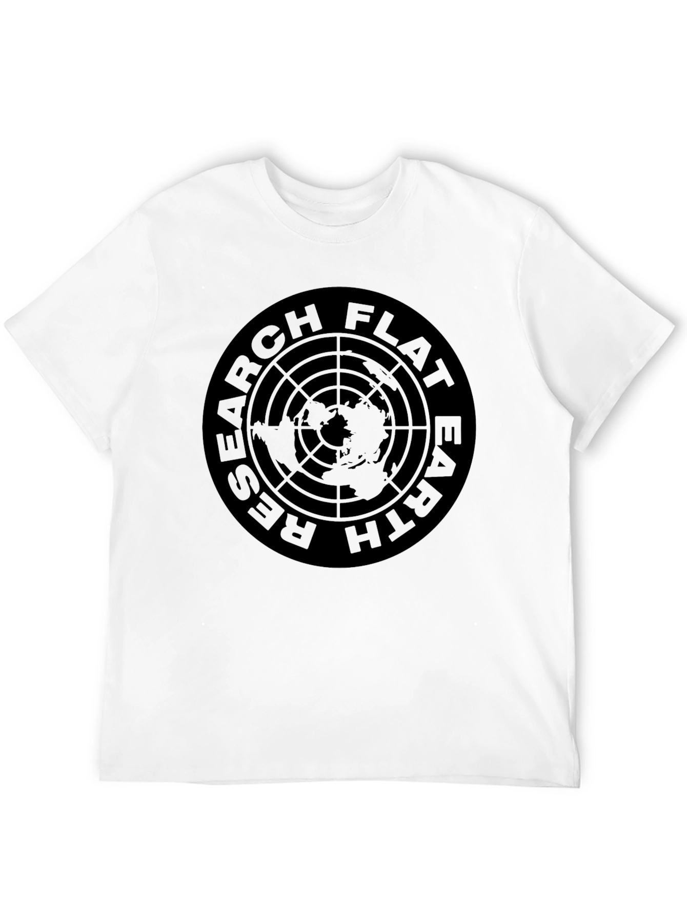 Research Flat Earth T-Shirt