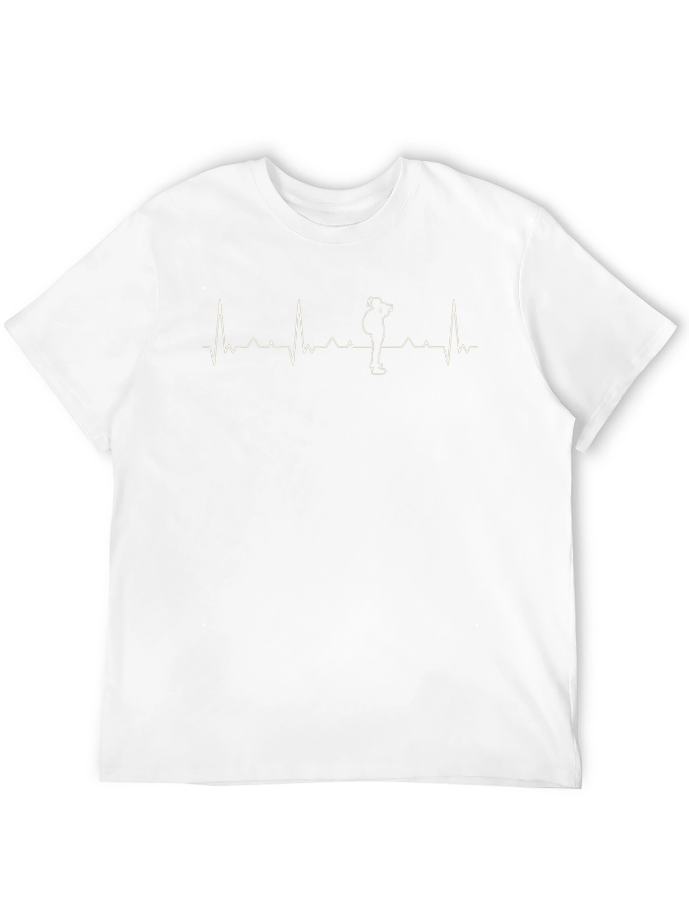 Photographer Heartbeat T-Shirt - Black