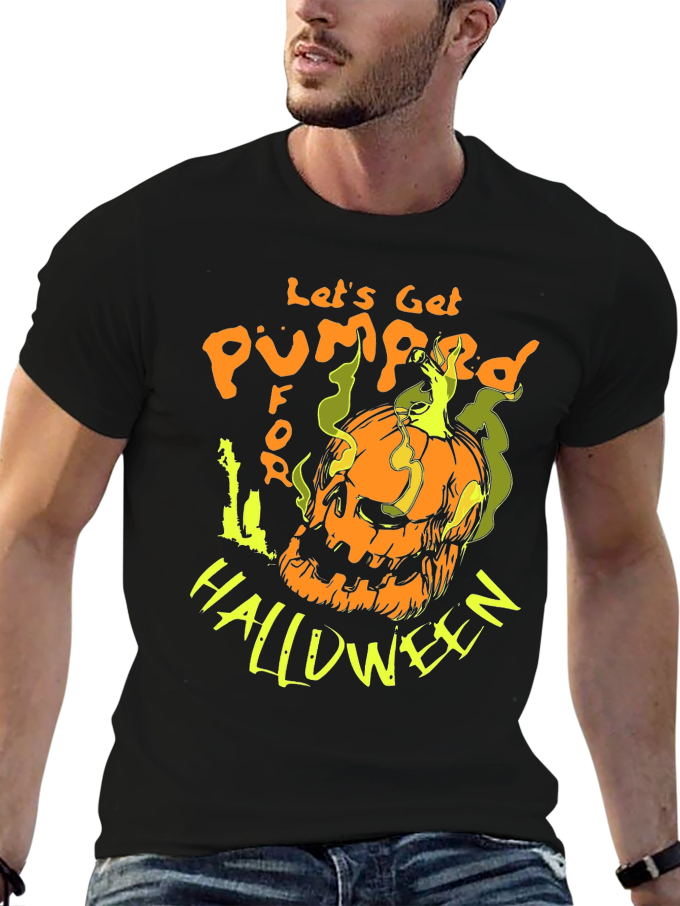 Lets Get Pumped for Halloween T-Shirt