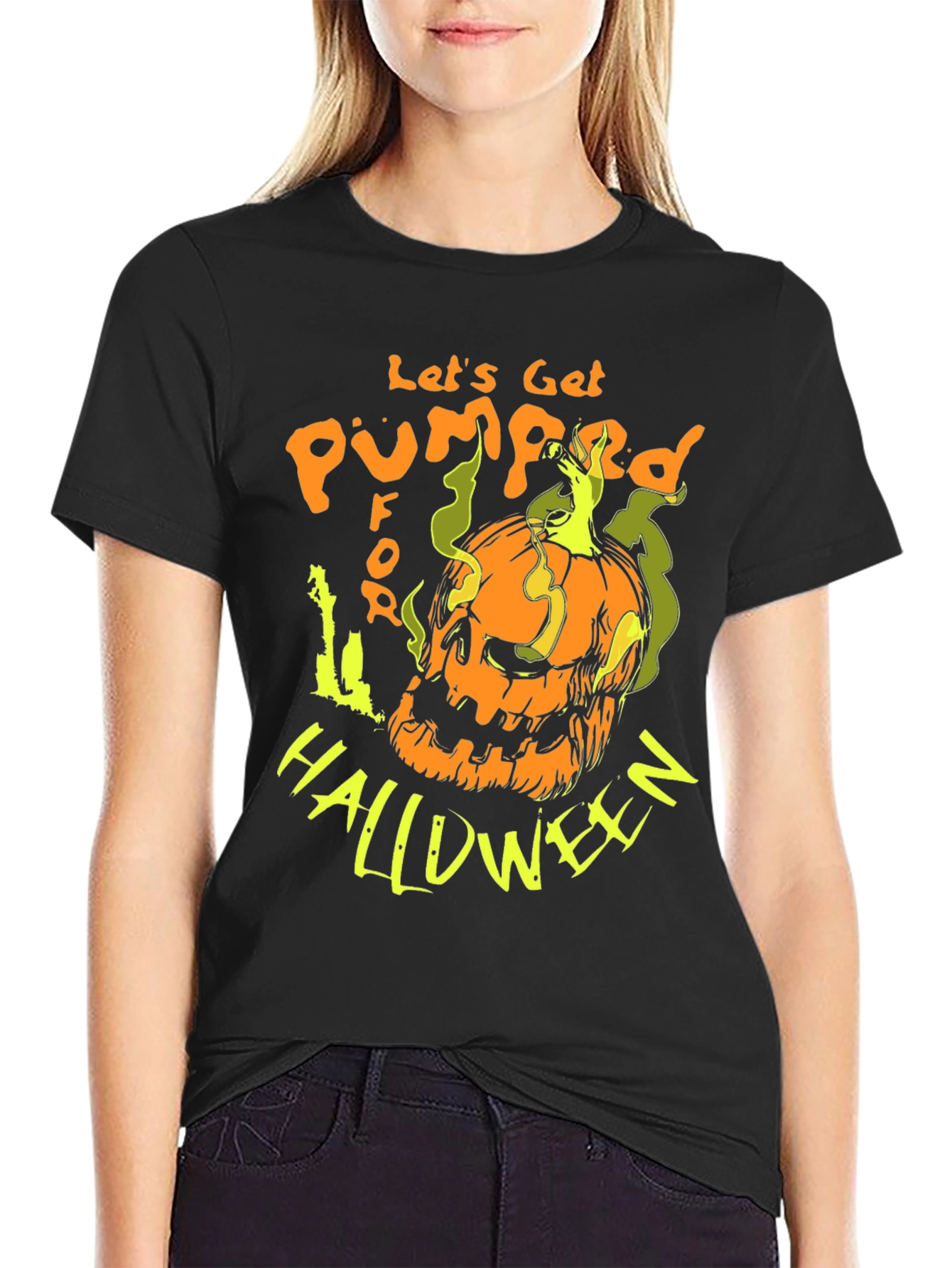 Lets Get Pumped for Halloween T-Shirt
