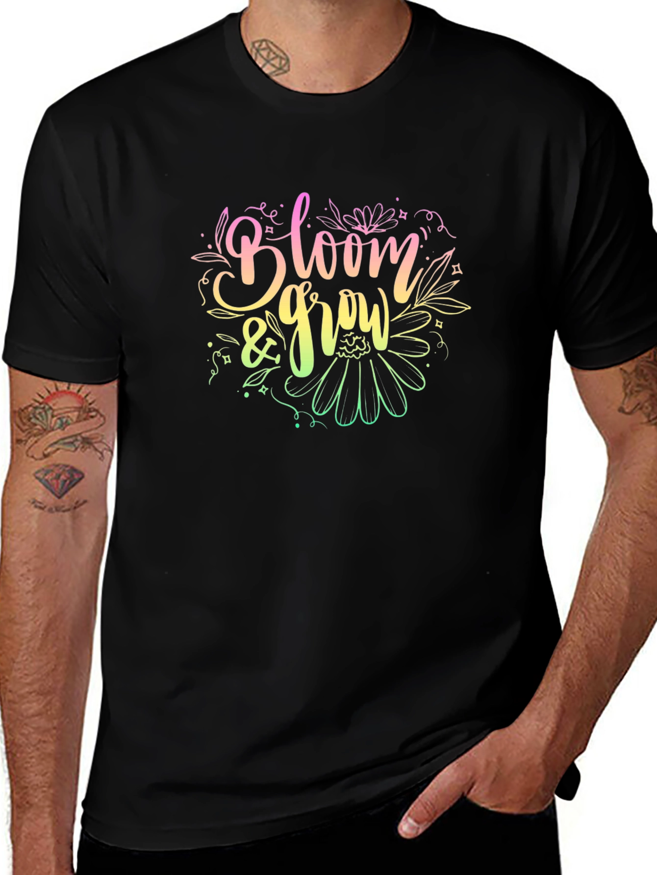 Bloom & Grow Graphic Tee - Stylish Comfort