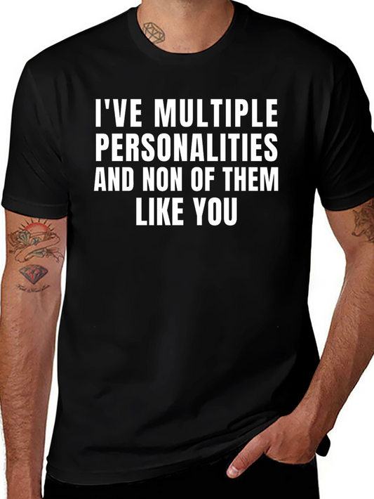 Multiple Personalities Graphic T-Shirt