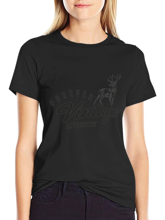 Forever Vintage Industry Mens Graphic T-Shirt