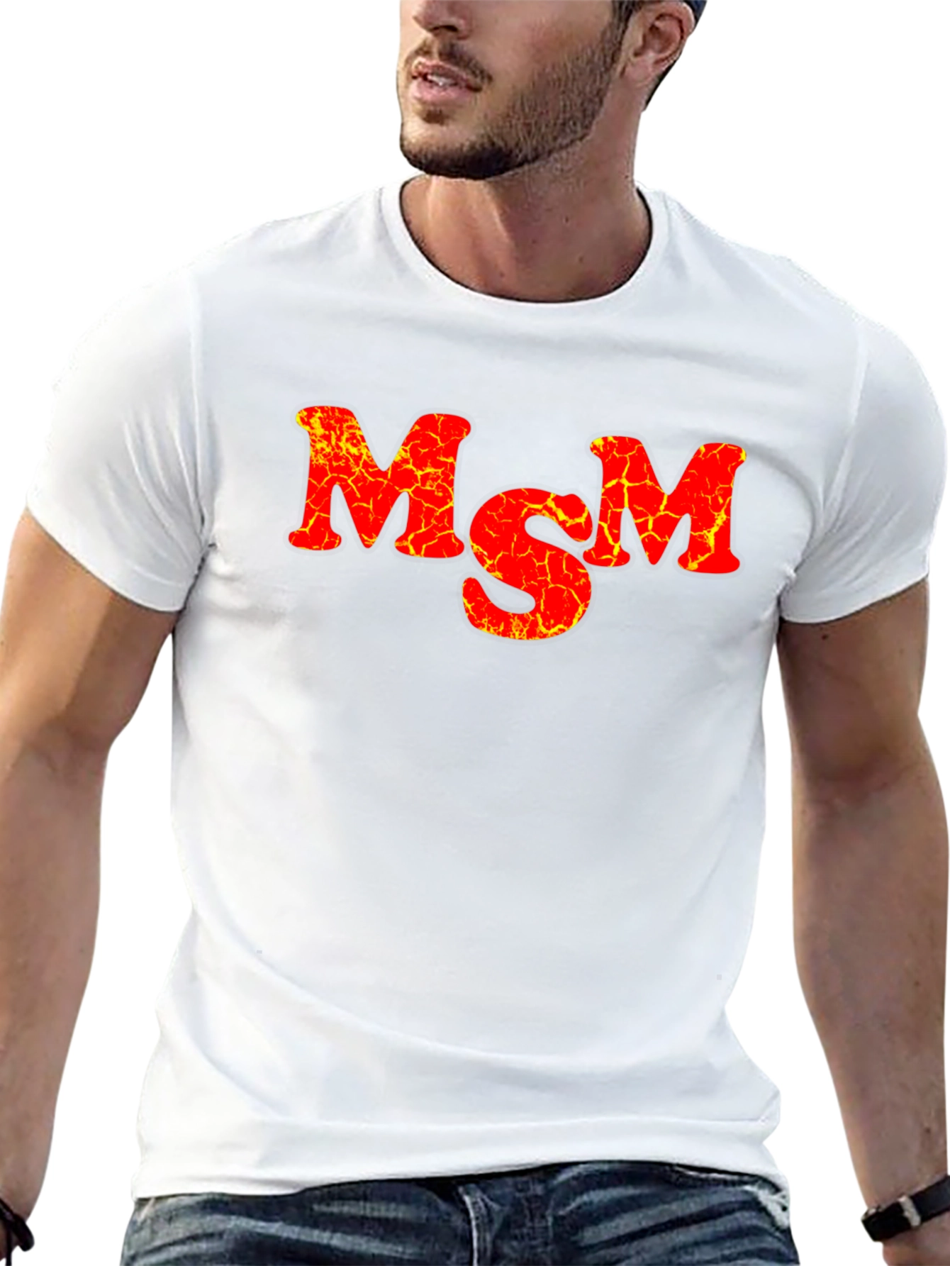 MSM Lava T-Shirt - Bold Graphic Tee