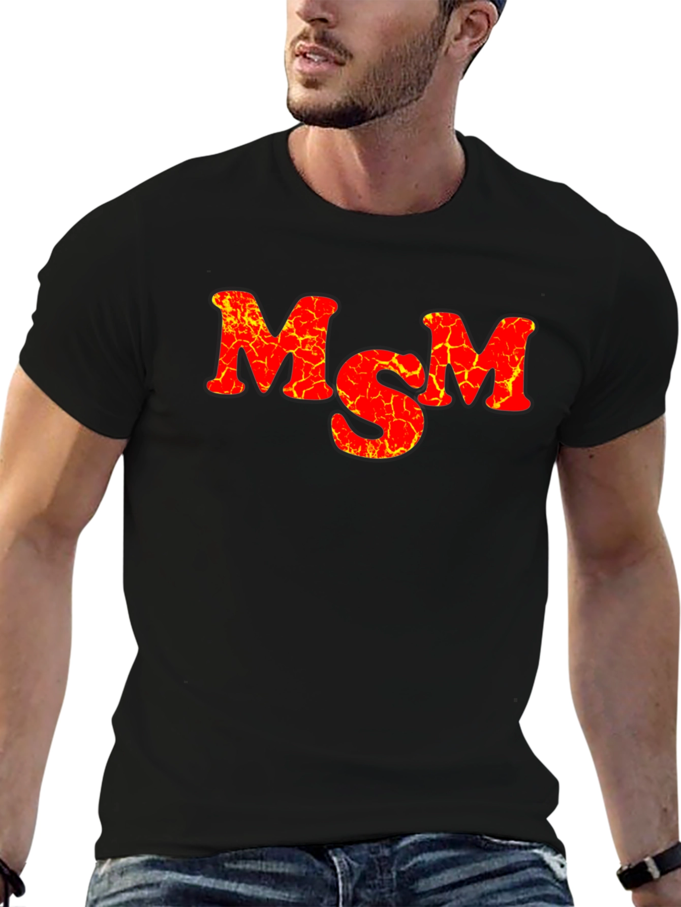 MSM Lava T-Shirt - Bold Graphic Tee