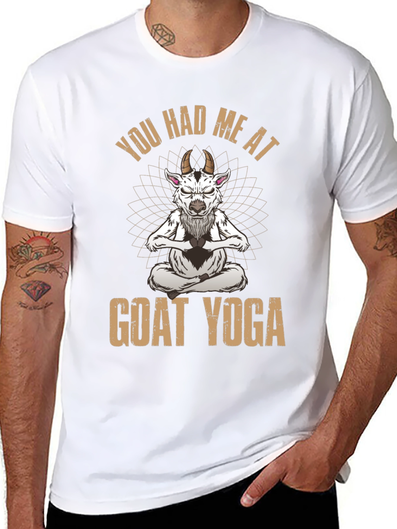 Goat Yoga T-Shirt - You Had Me At...