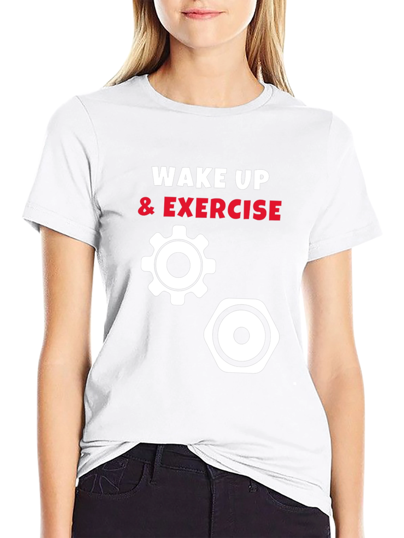 Wake Up & Exercise Graphic Tee