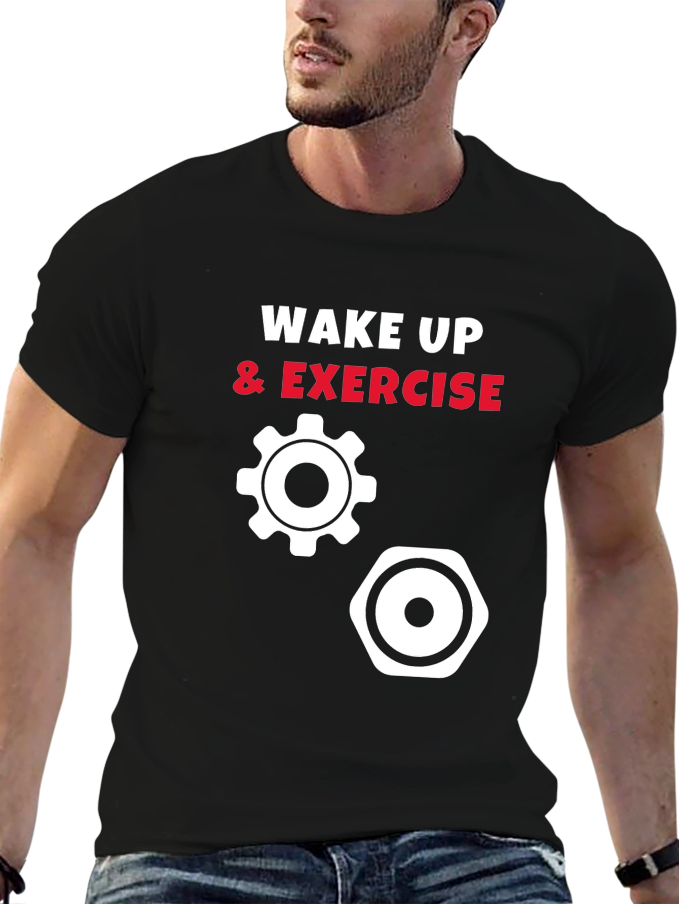 Wake Up & Exercise Graphic Tee