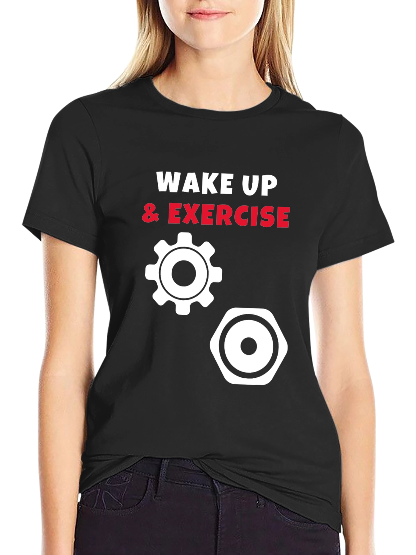 Wake Up & Exercise Graphic Tee