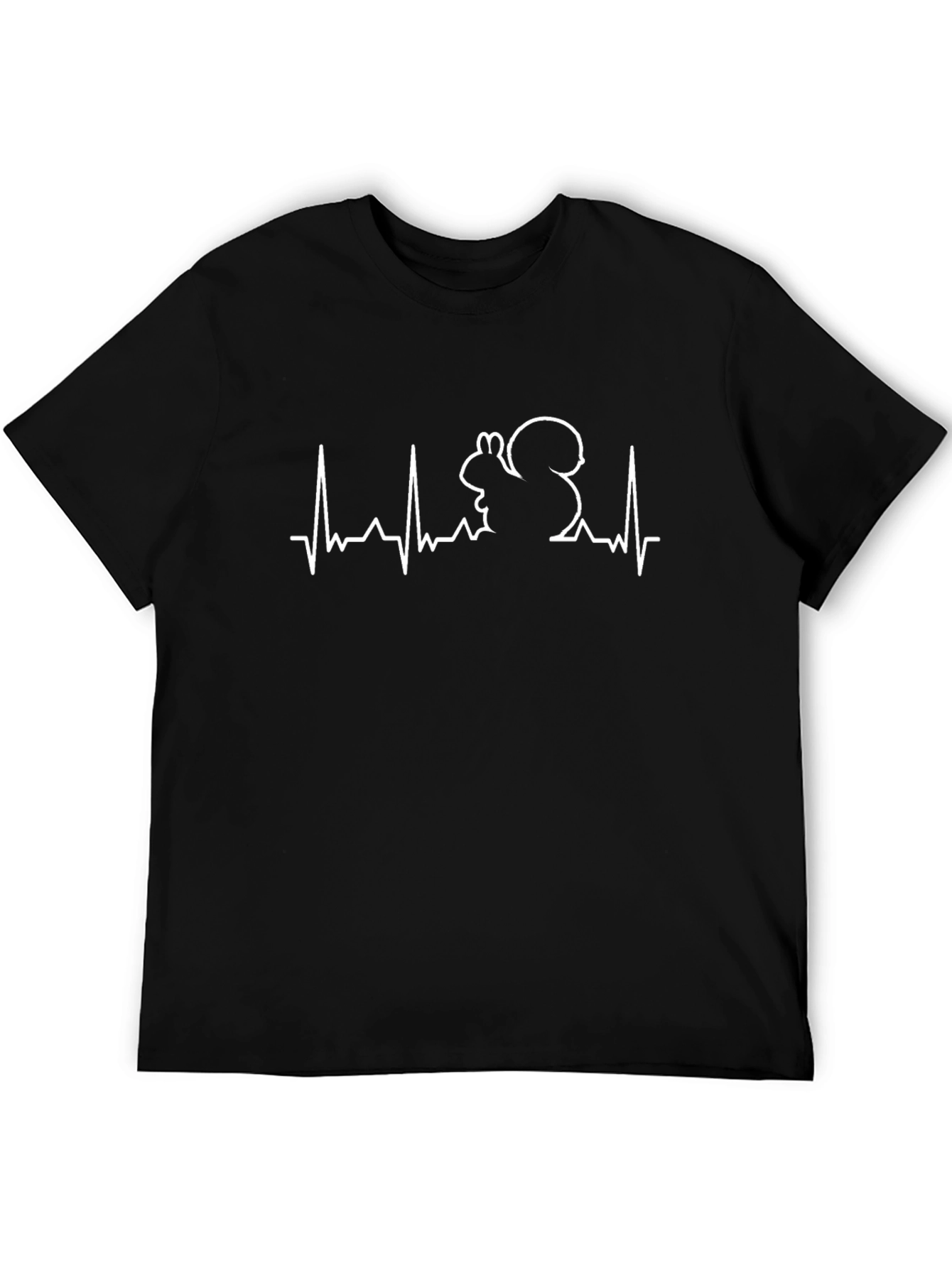 Squirrel Heartbeat T-Shirt - Fun & Unique Design