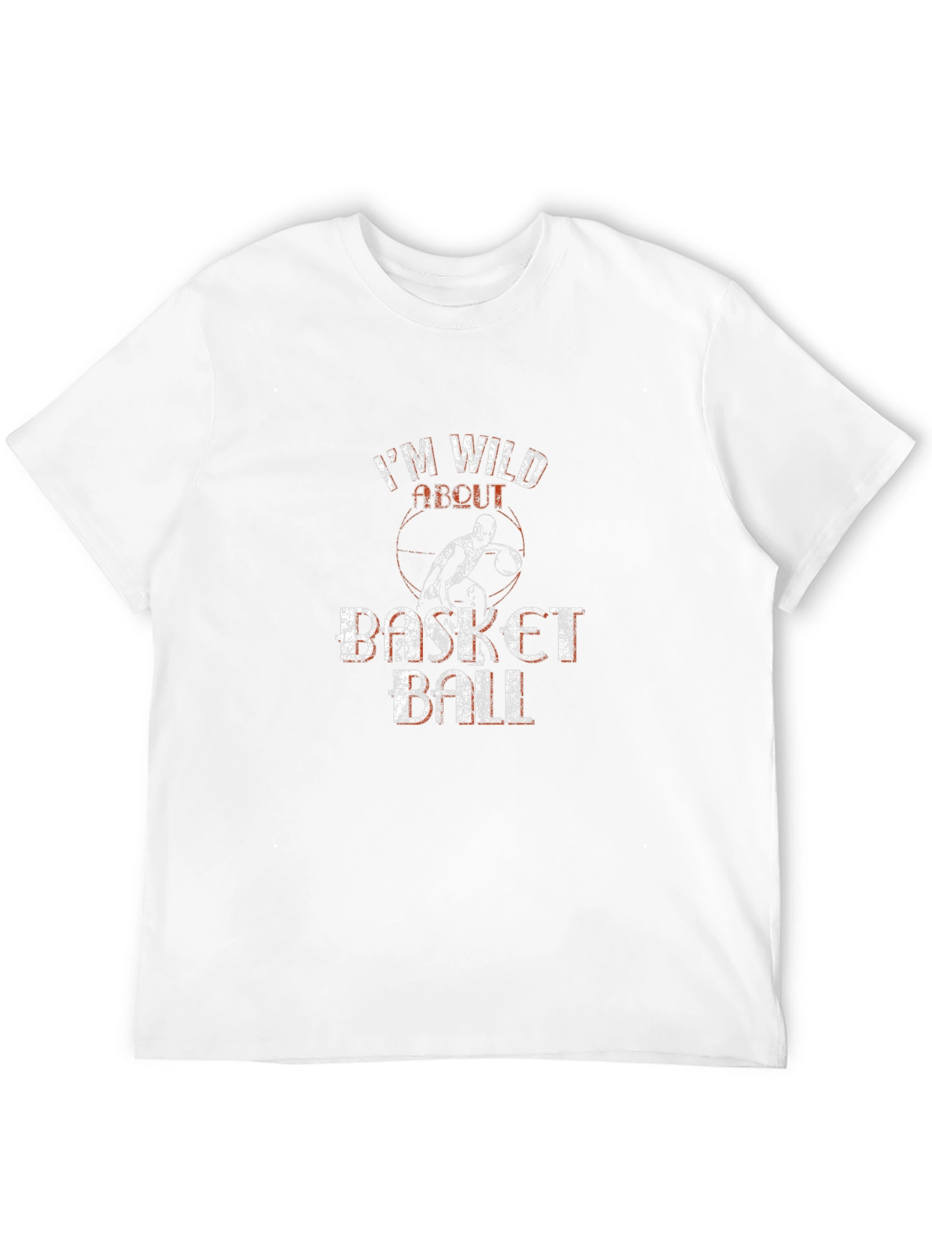 Im Wild About Basketball Graphic Tee