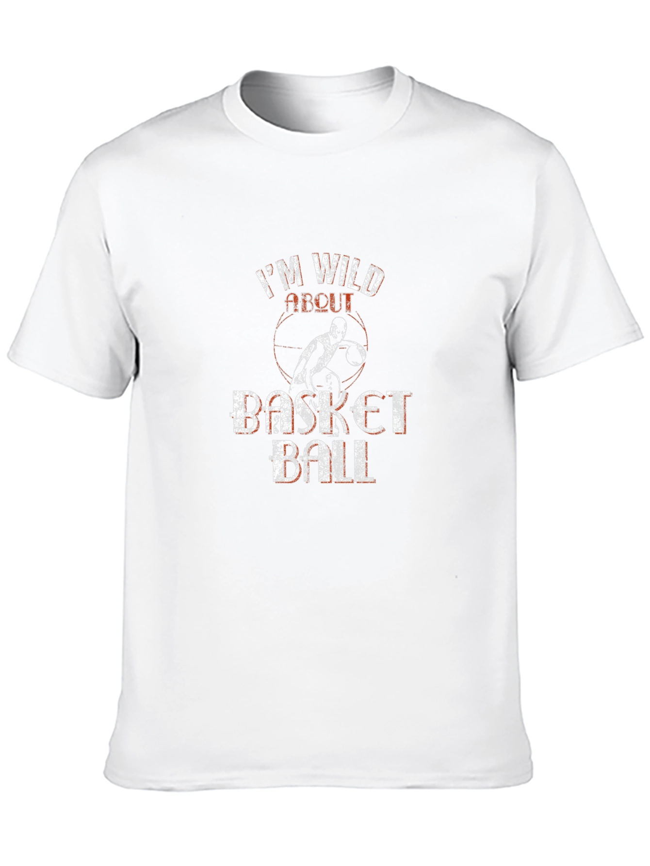Im Wild About Basketball Graphic Tee