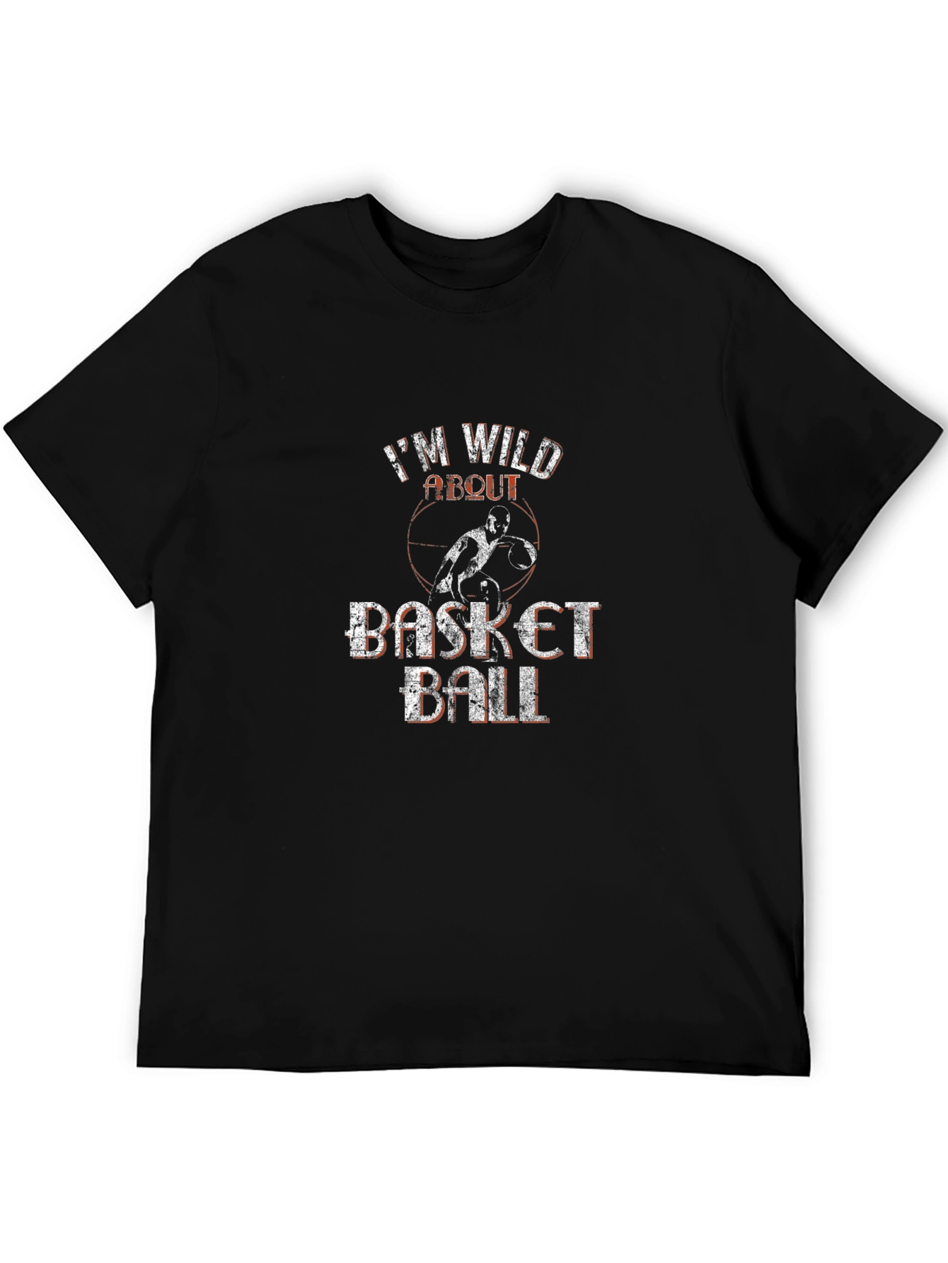Im Wild About Basketball Graphic Tee