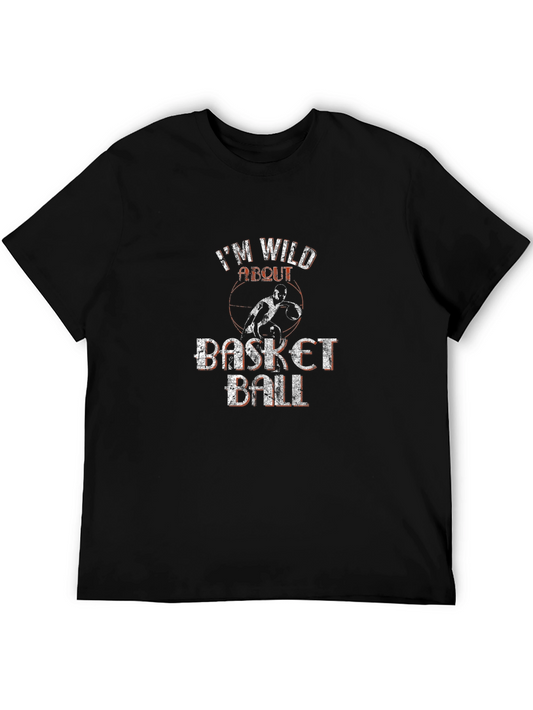 Im Wild About Basketball Graphic Tee