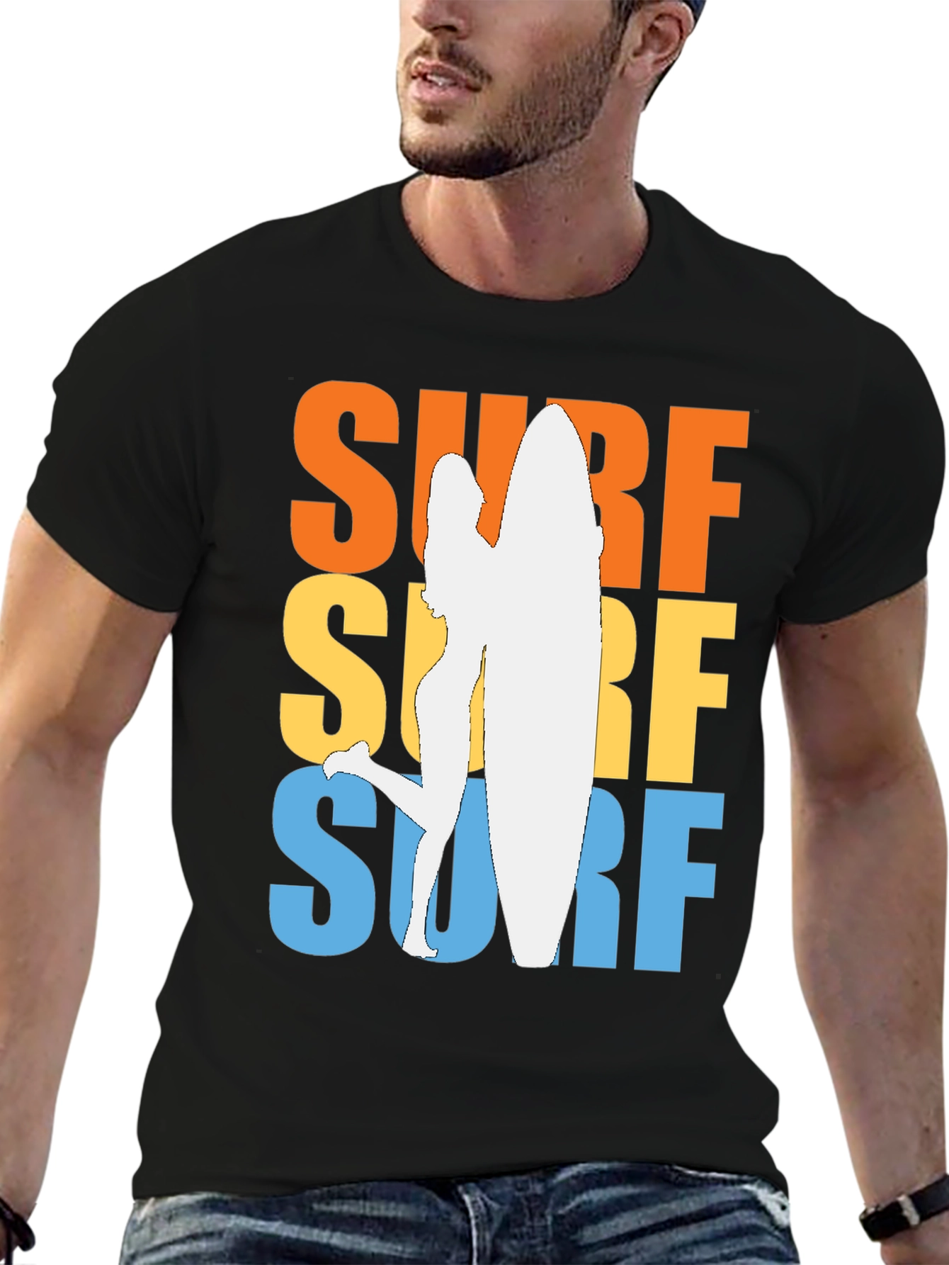 Surf Graphic Tee - Beach Vibes