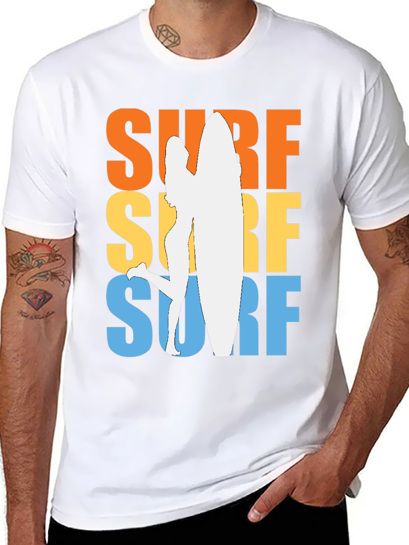 Surf Graphic Tee - Beach Vibes