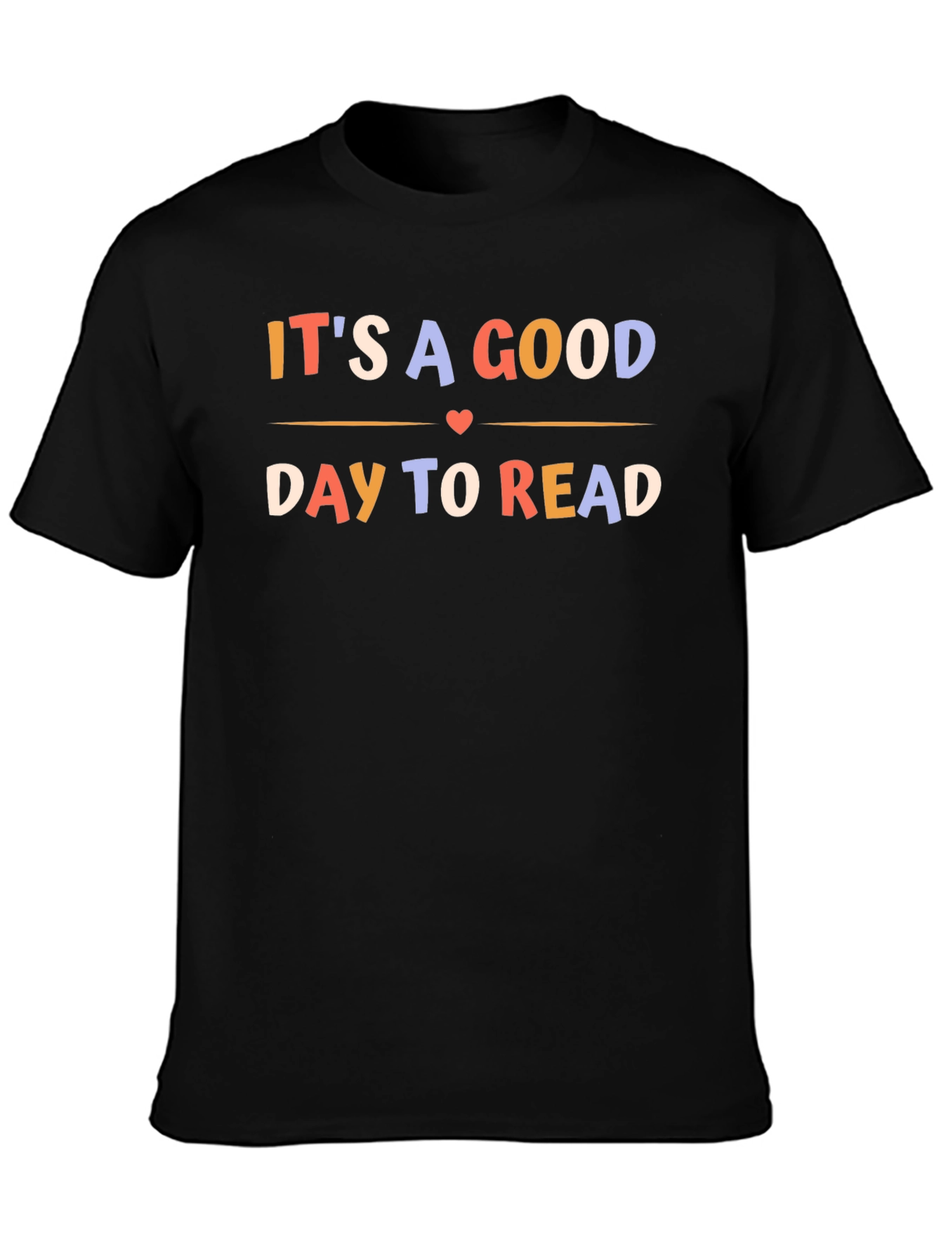 Its A Good Day To Read Black T-Shirt