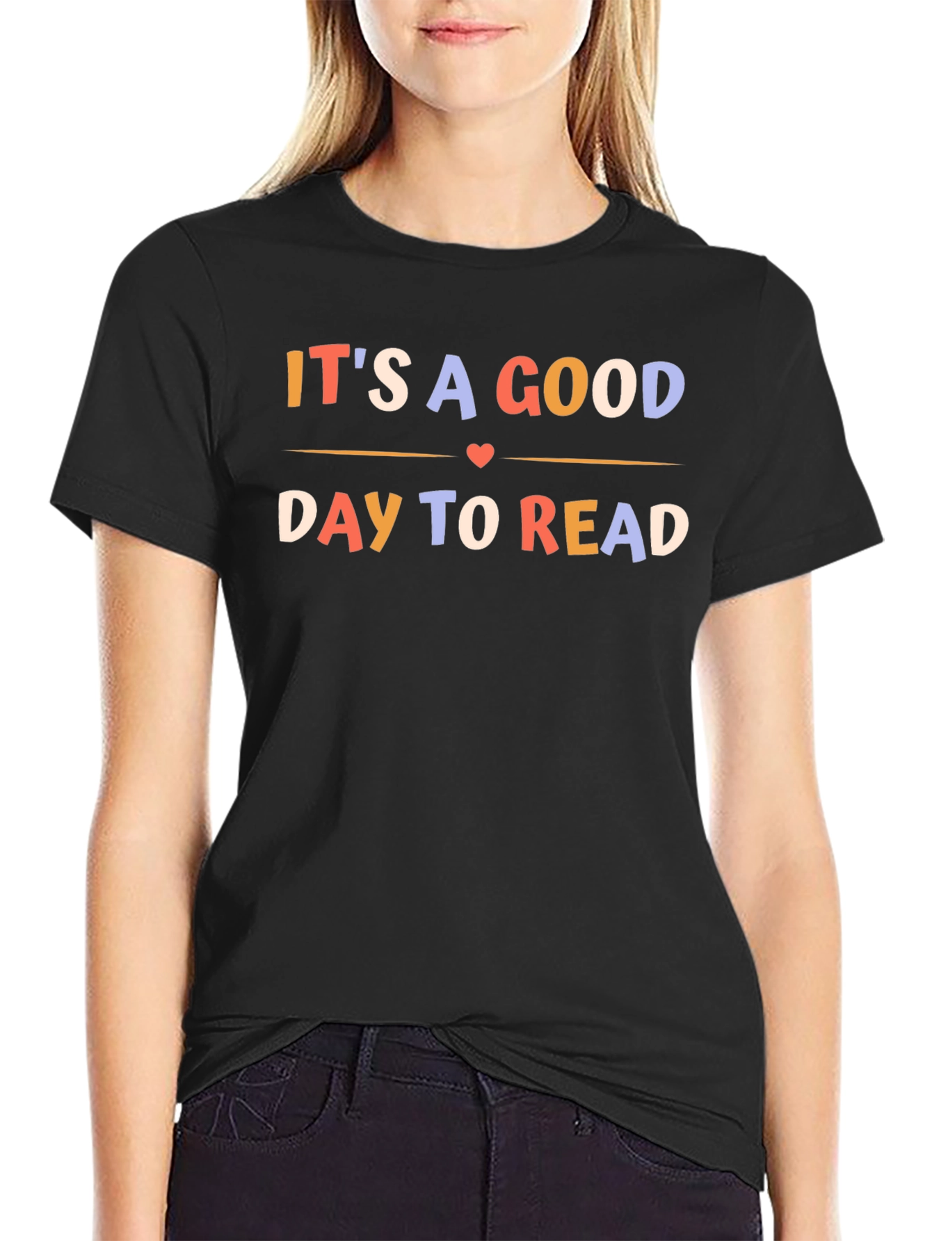 Its A Good Day To Read Black T-Shirt