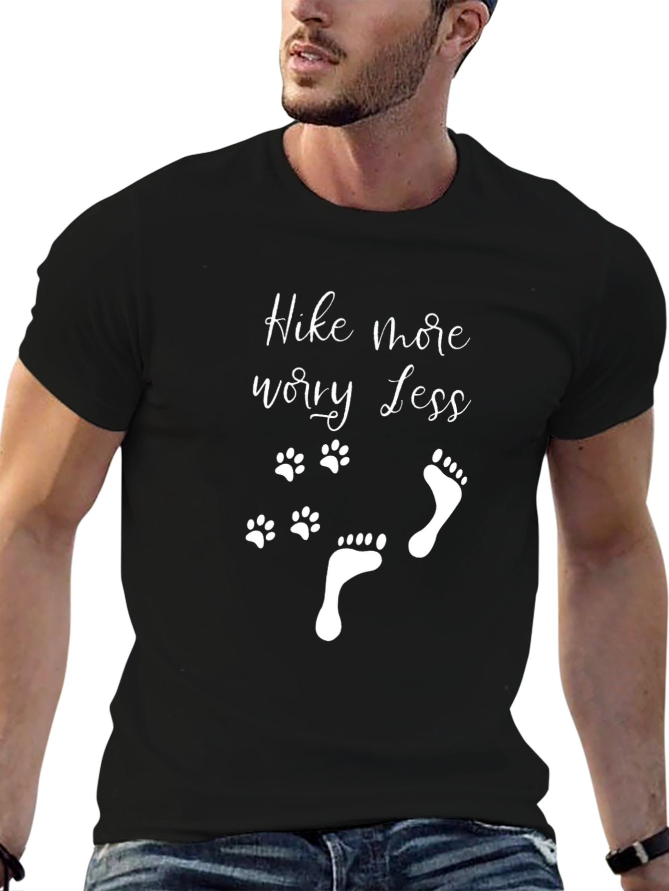Hike More Worry Less Graphic Tee