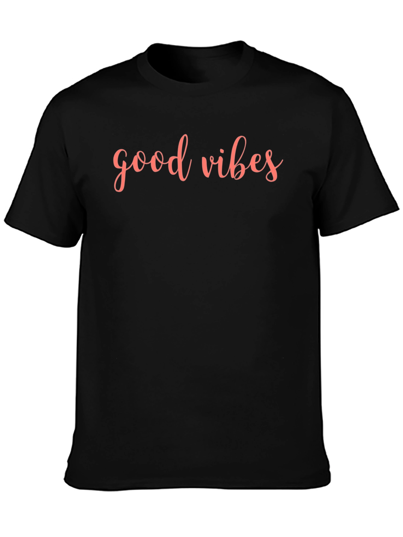 Good Vibes Black T-Shirt
