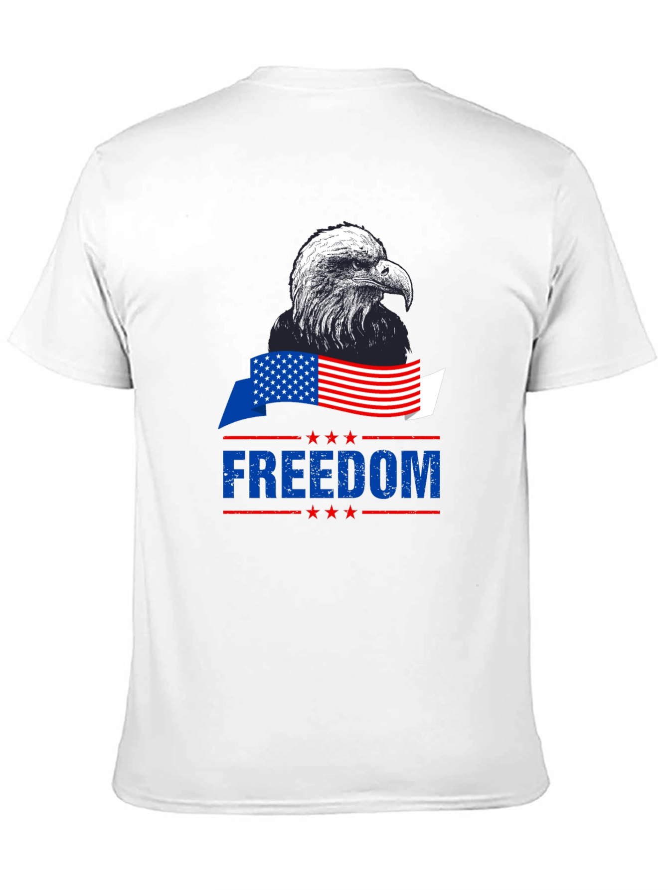 Patriotic Eagle Freedom T-Shirt - American Pride