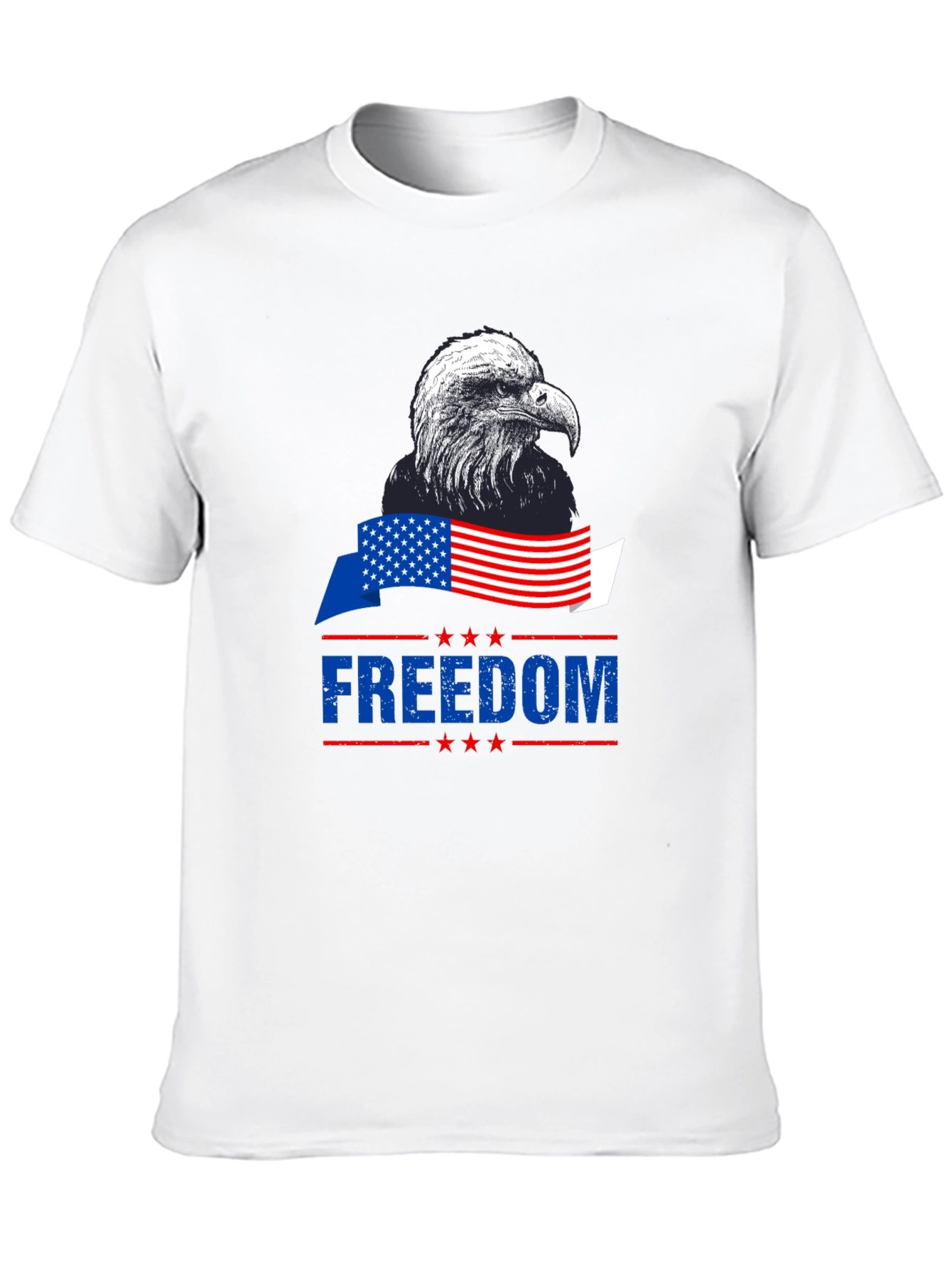 Patriotic Eagle Freedom T-Shirt - American Pride