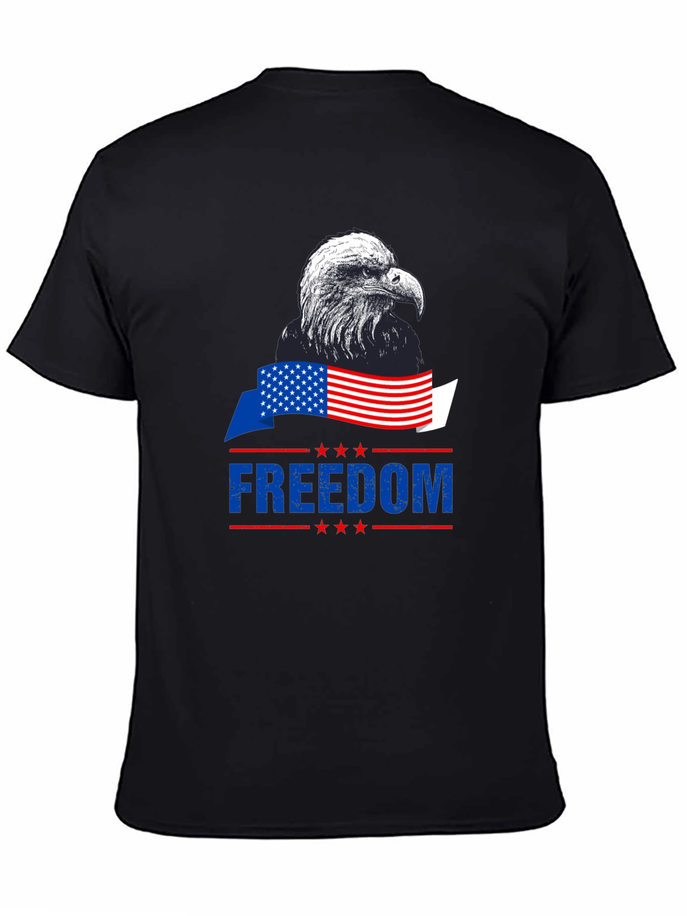 Patriotic Eagle Freedom T-Shirt - American Pride
