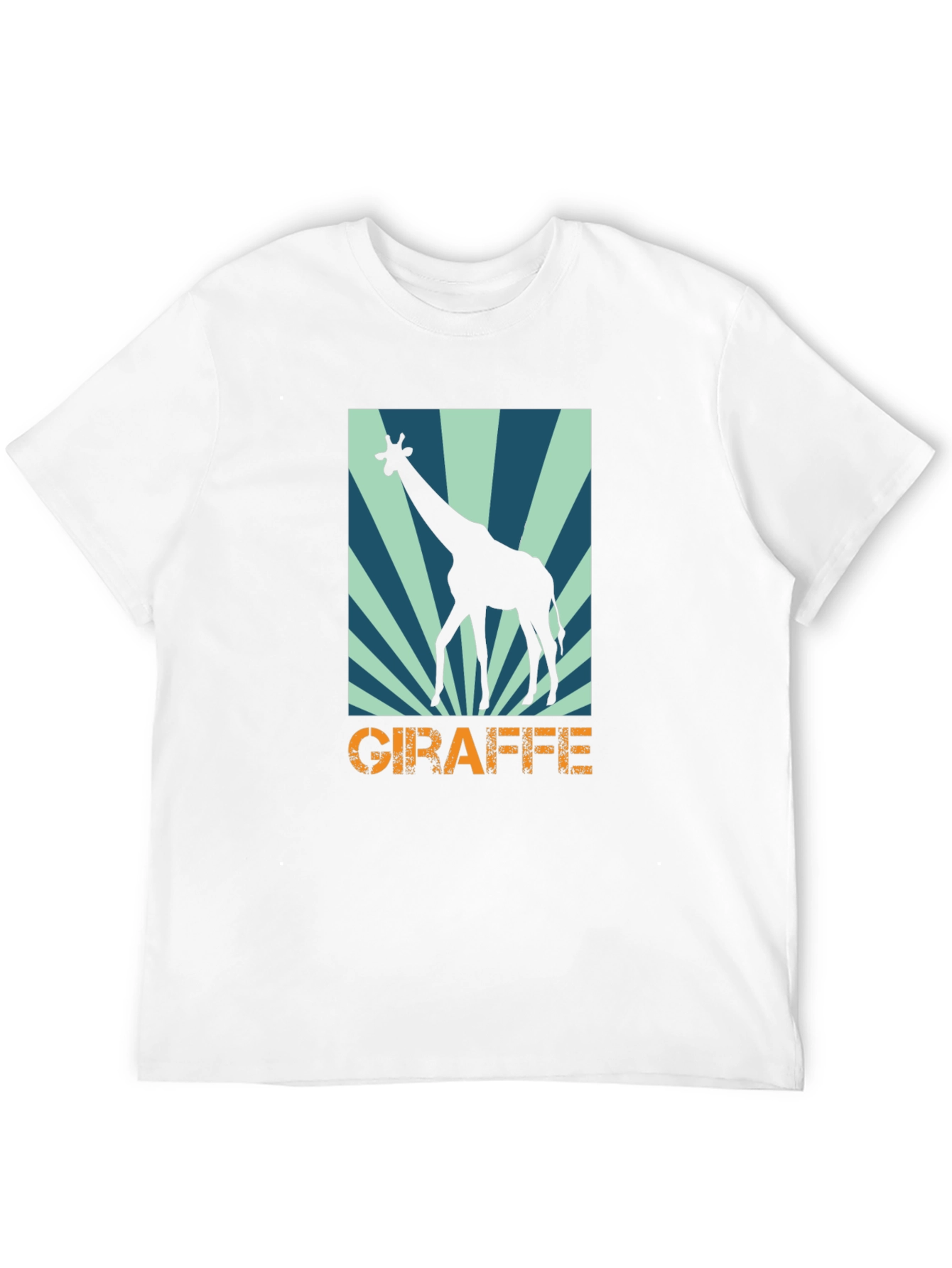 Giraffe Graphic Tee - Stylish Animal Print T-Shirt