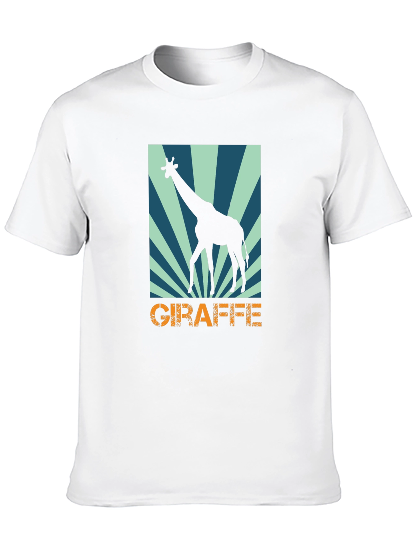 Giraffe Graphic Tee - Stylish Animal Print T-Shirt